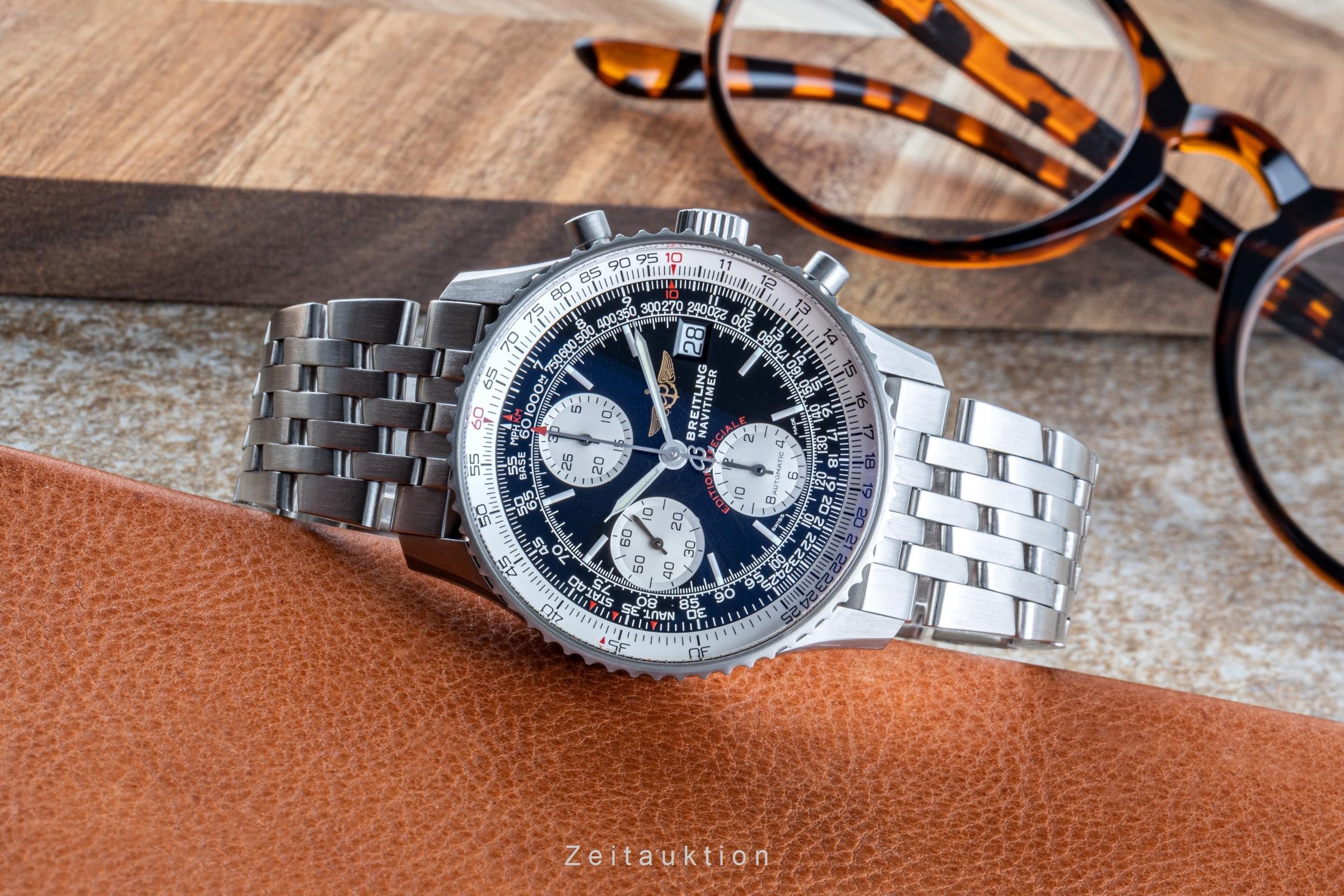 Breitling Navitimer Fighters Chronograph Stahl Automatik Ref A13330 VP: 8850,- € [2206631]