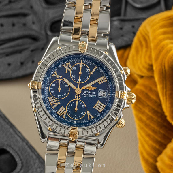Breitling Crosswind Stahl / Gold Chronograph Herrenuhr Ref. B13055 VP: 9650€ [2206662]
