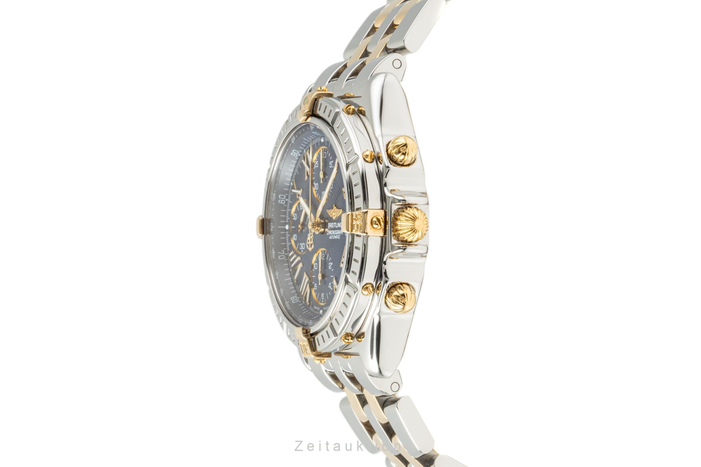 Breitling Crosswind Stahl / Gold Chronograph Herrenuhr Ref. B13055 VP: 9650€ [2206662]