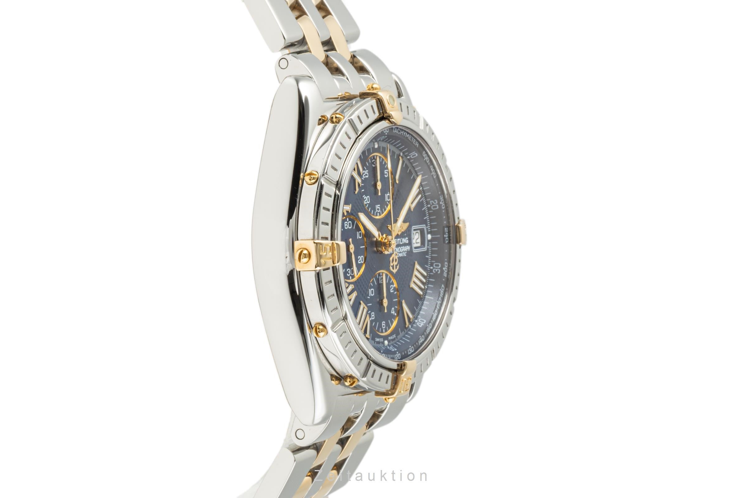 Breitling Crosswind Stahl / Gold Chronograph Herrenuhr Ref. B13055 VP: 9650€ [2206662]