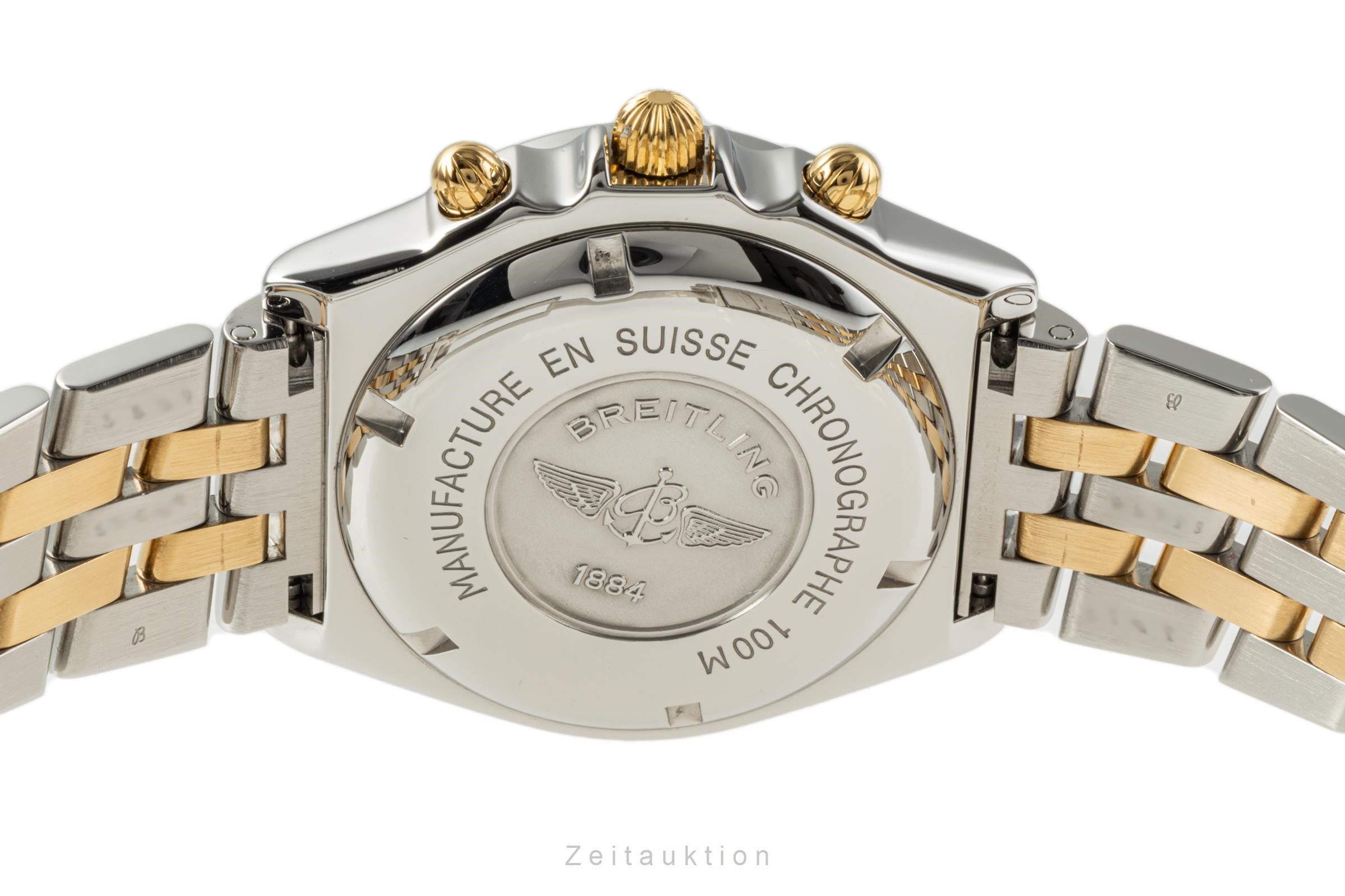 Breitling Crosswind Stahl / Gold Chronograph Herrenuhr Ref. B13055 VP: 9650€ [2206662]
