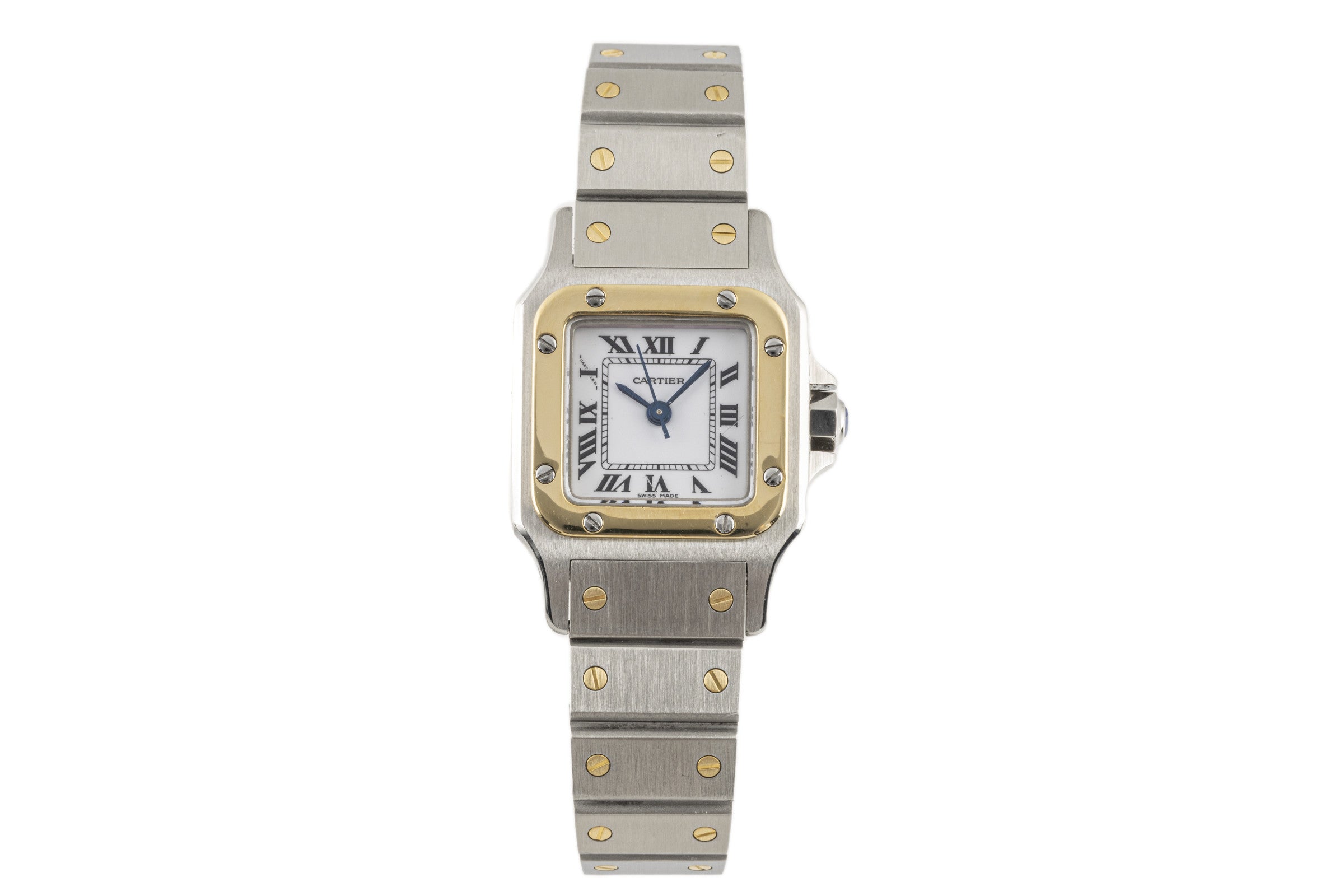 Cartier Santos acier / or  automatique montre pour femmes 0902  [2206683]