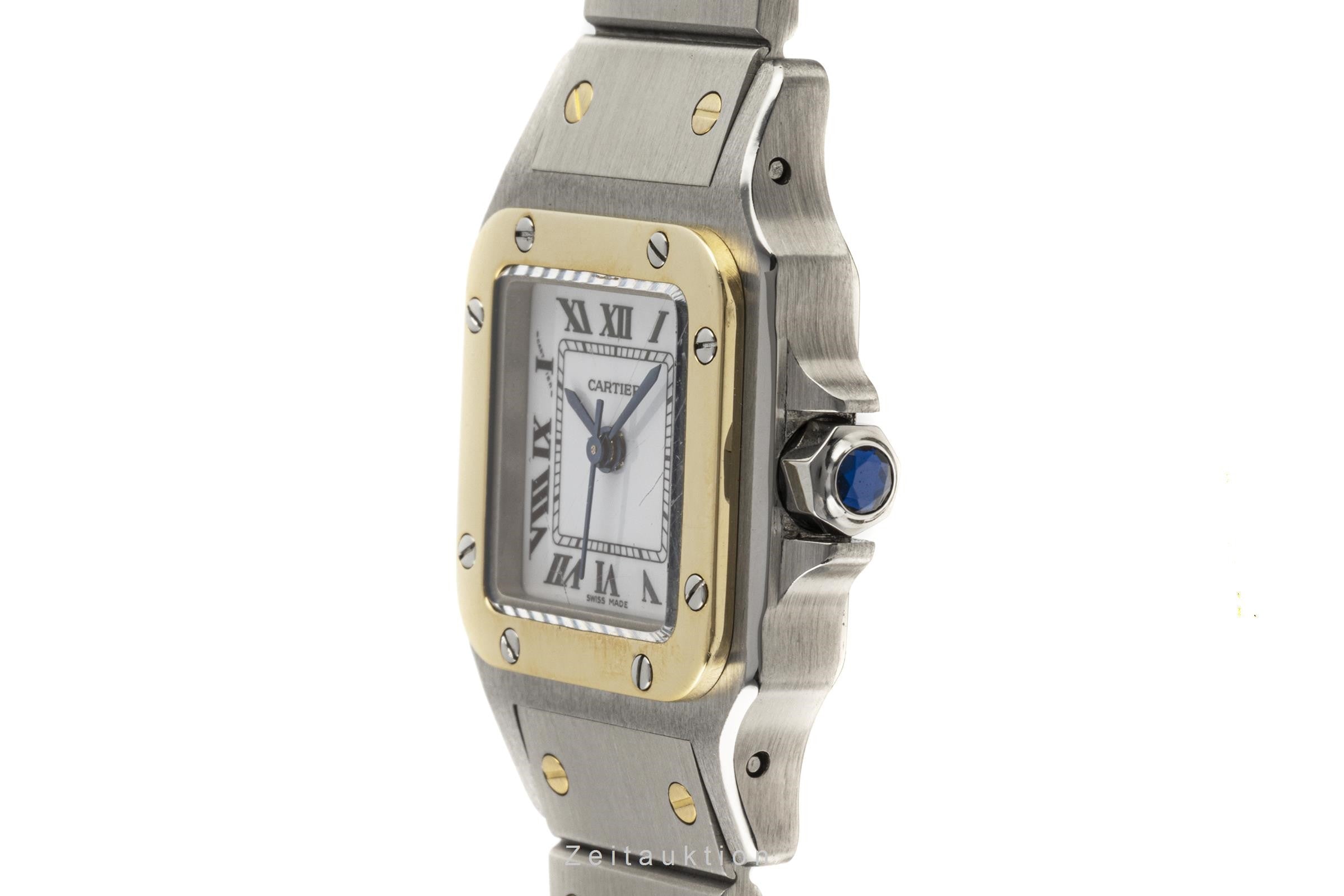 Cartier Santos acier / or  automatique montre pour femmes 0902  [2206683]