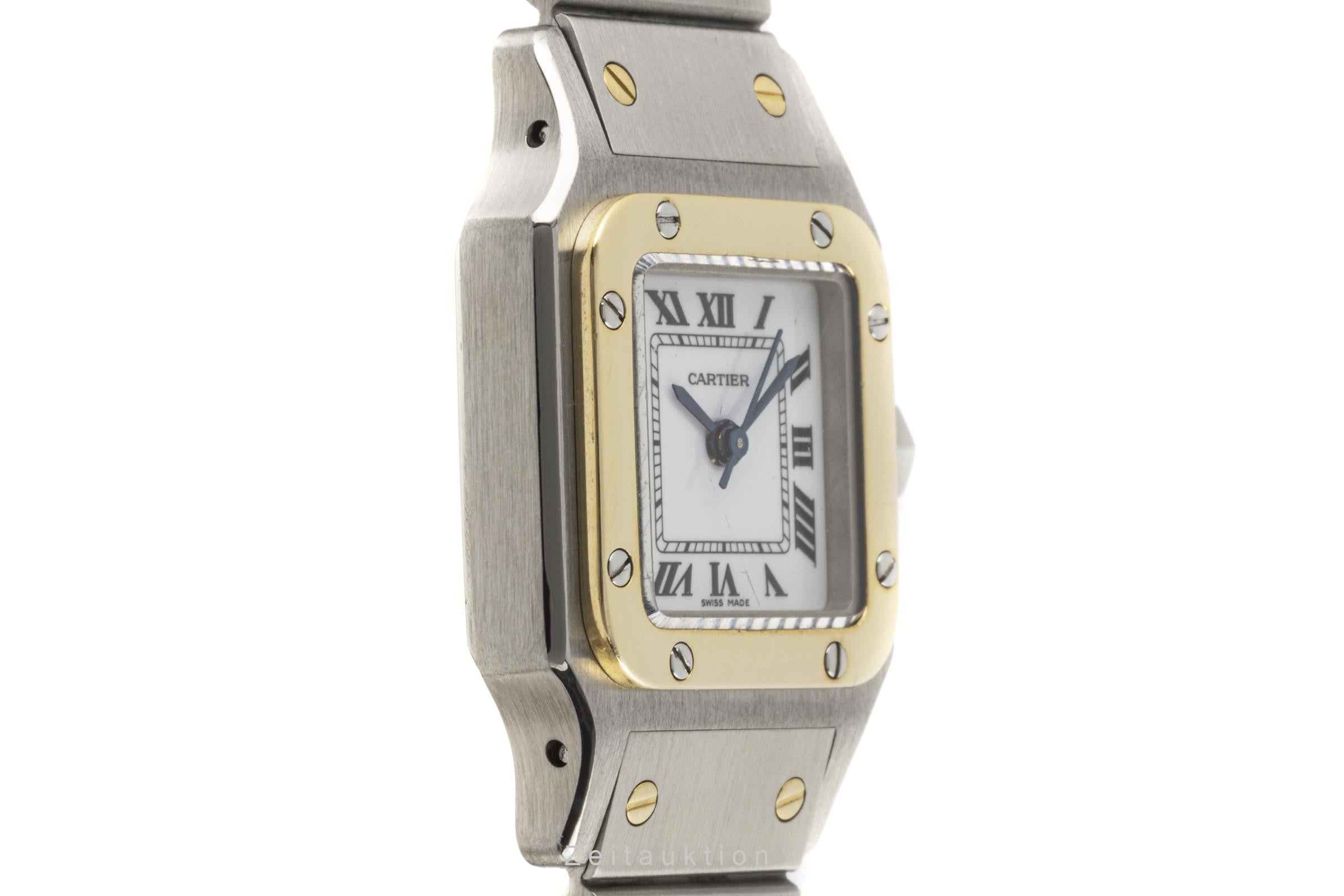 Cartier Santos acier / or  automatique montre pour femmes 0902  [2206683]