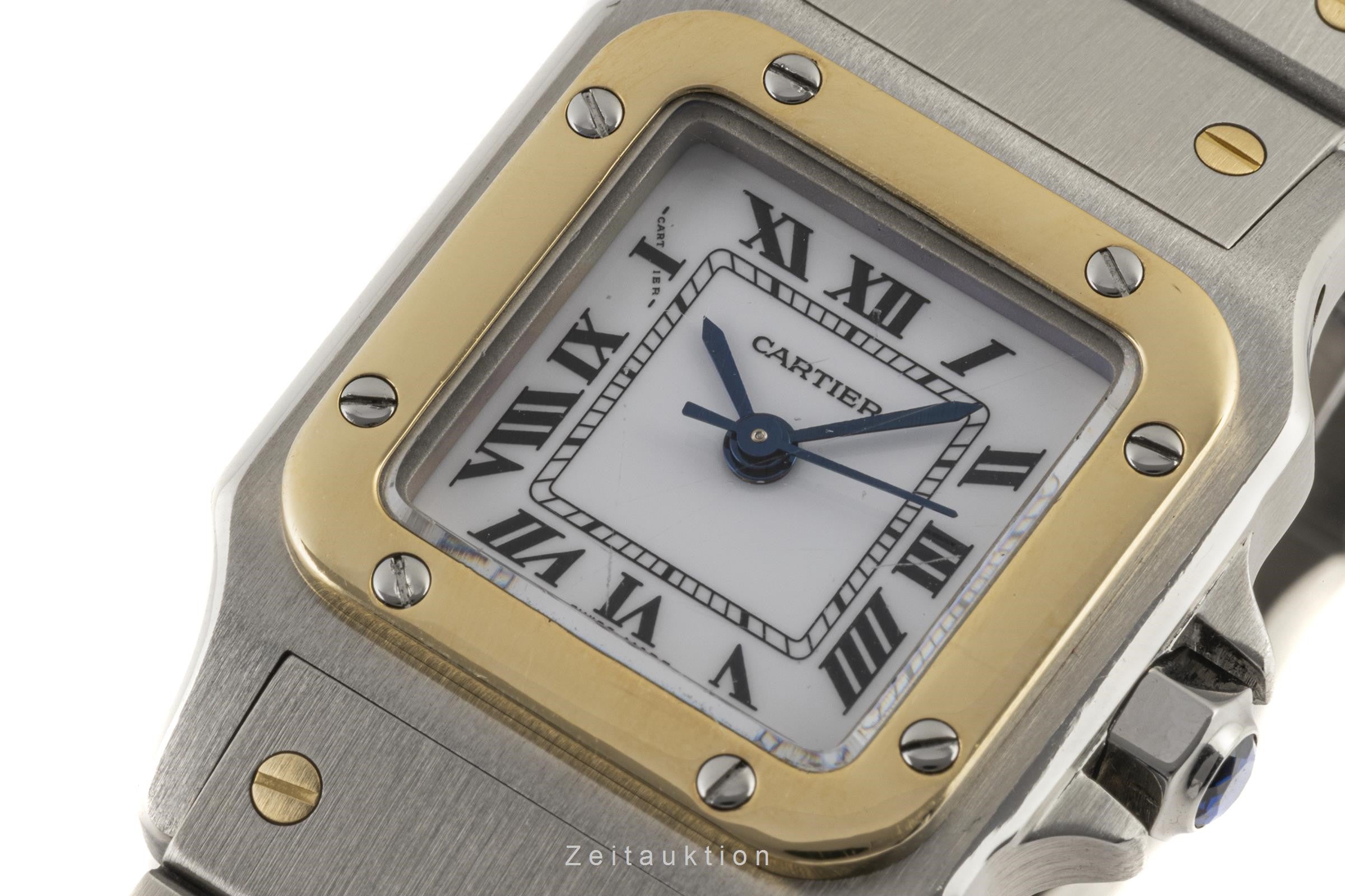 Cartier Santos acier / or  automatique montre pour femmes 0902  [2206683]