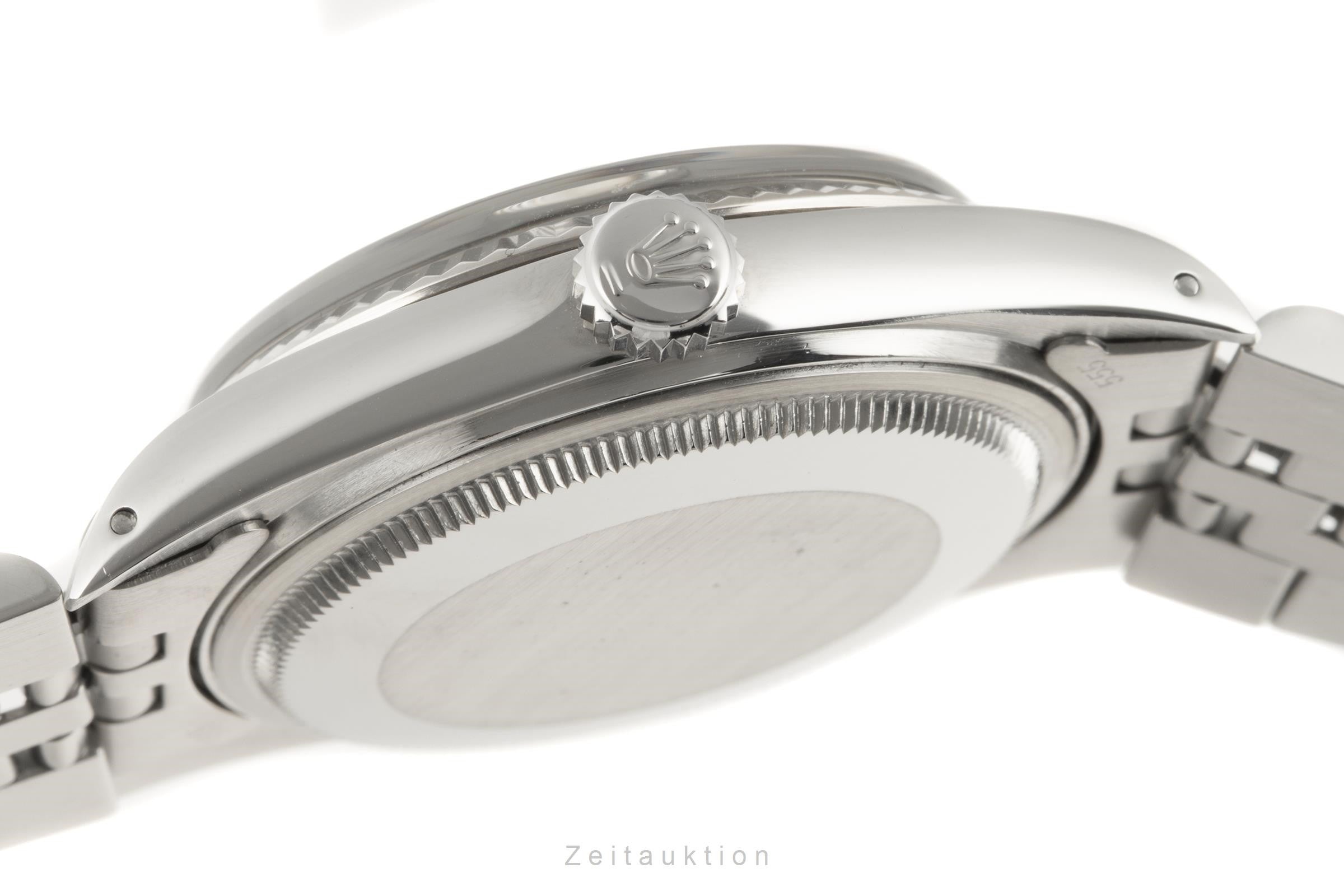 Rolex Datejust acciaio / oro bianco automatismo orologio da uomo 16014  [2206716]