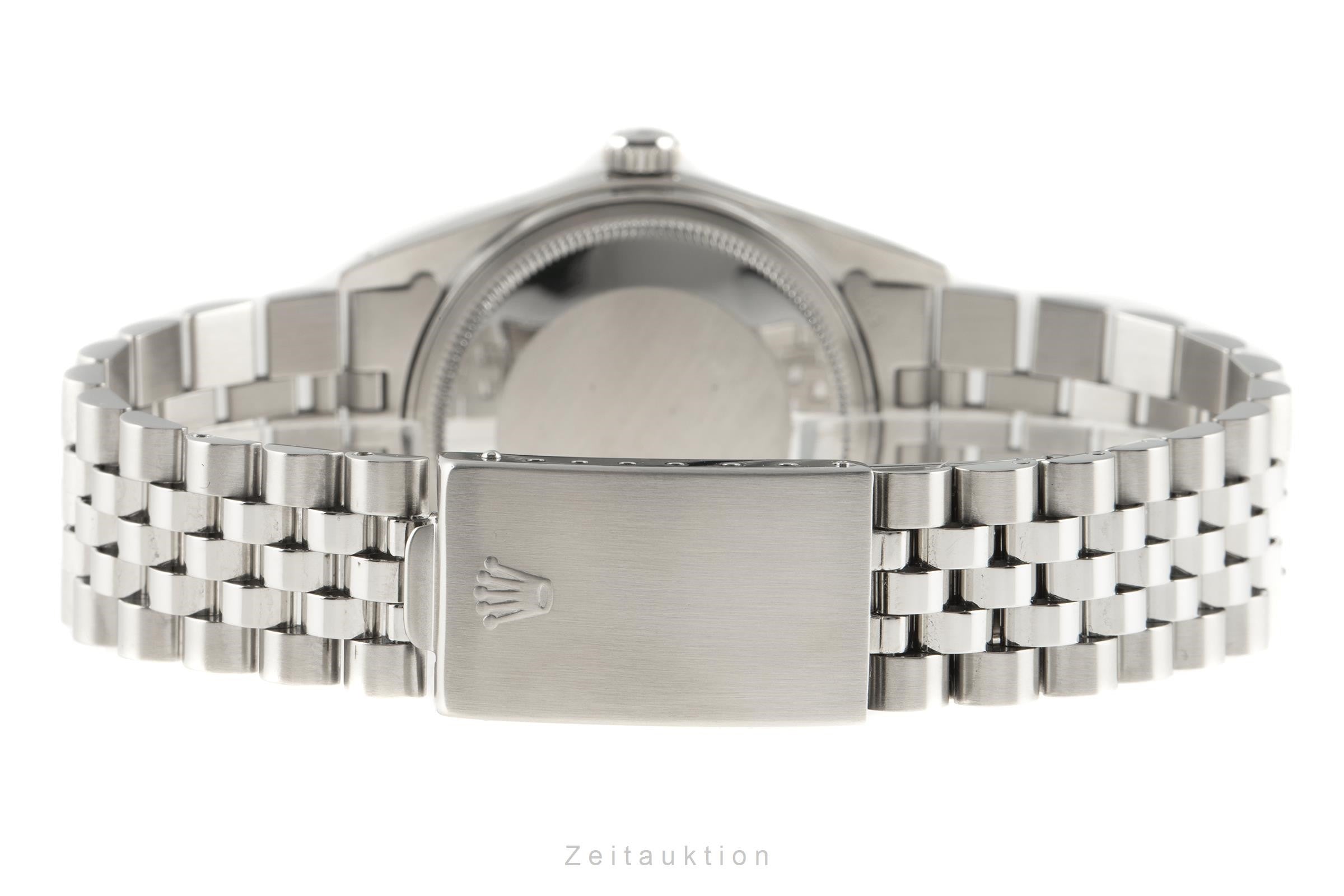 Rolex Datejust acciaio / oro bianco automatismo orologio da uomo 16014  [2206716]