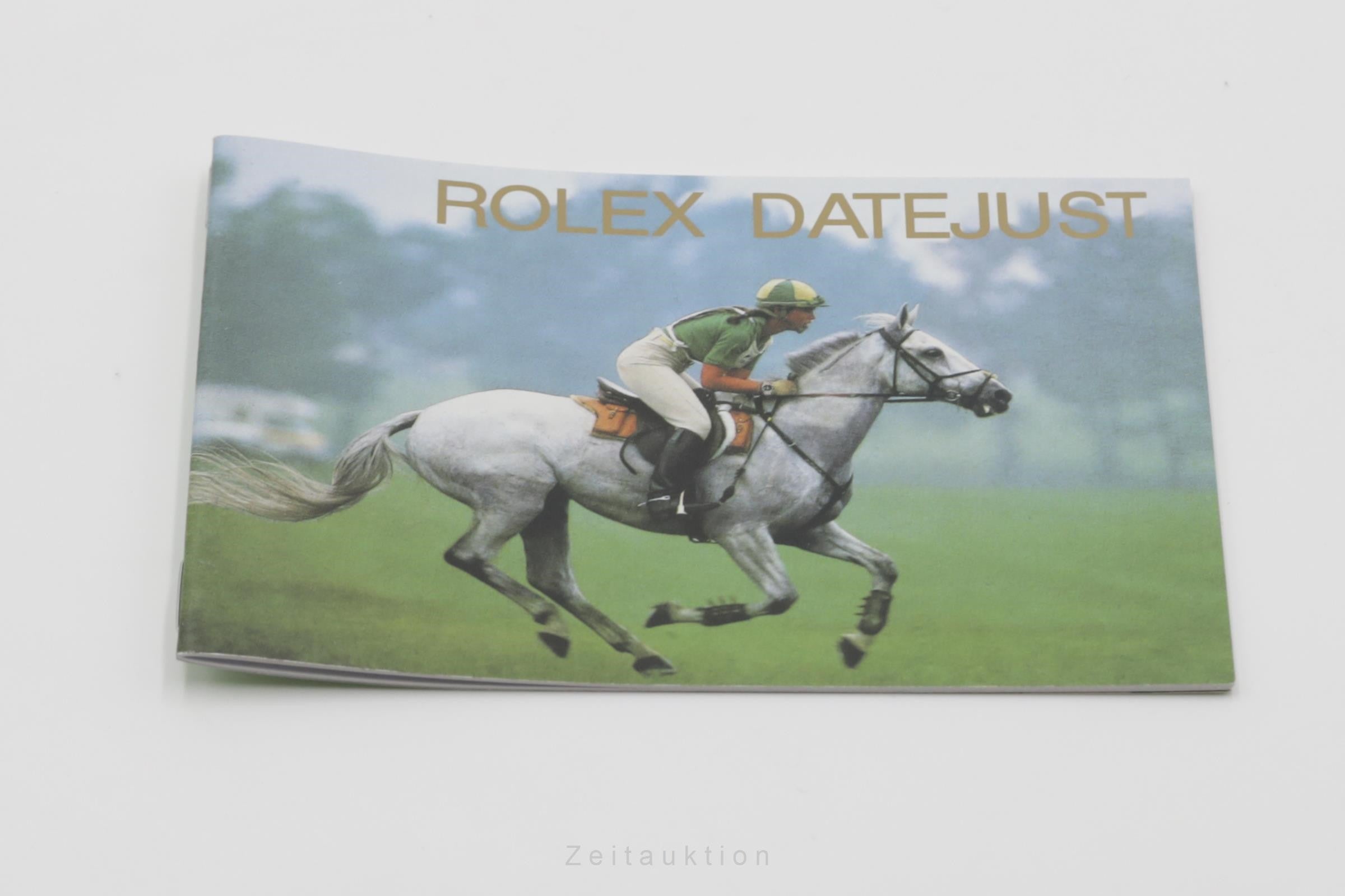 Rolex Datejust acciaio / oro bianco automatismo orologio da uomo 16014  [2206716]