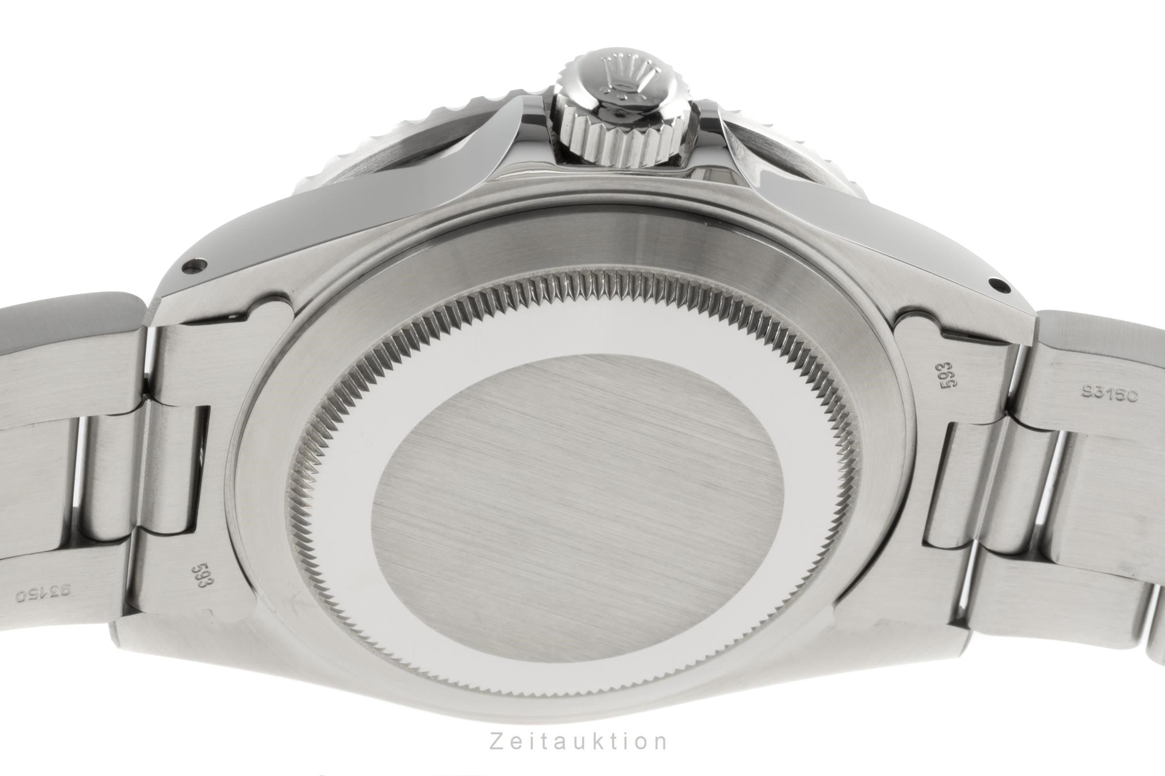 Rolex Submariner acier automatique montre pour hommes 168000  [2206723]