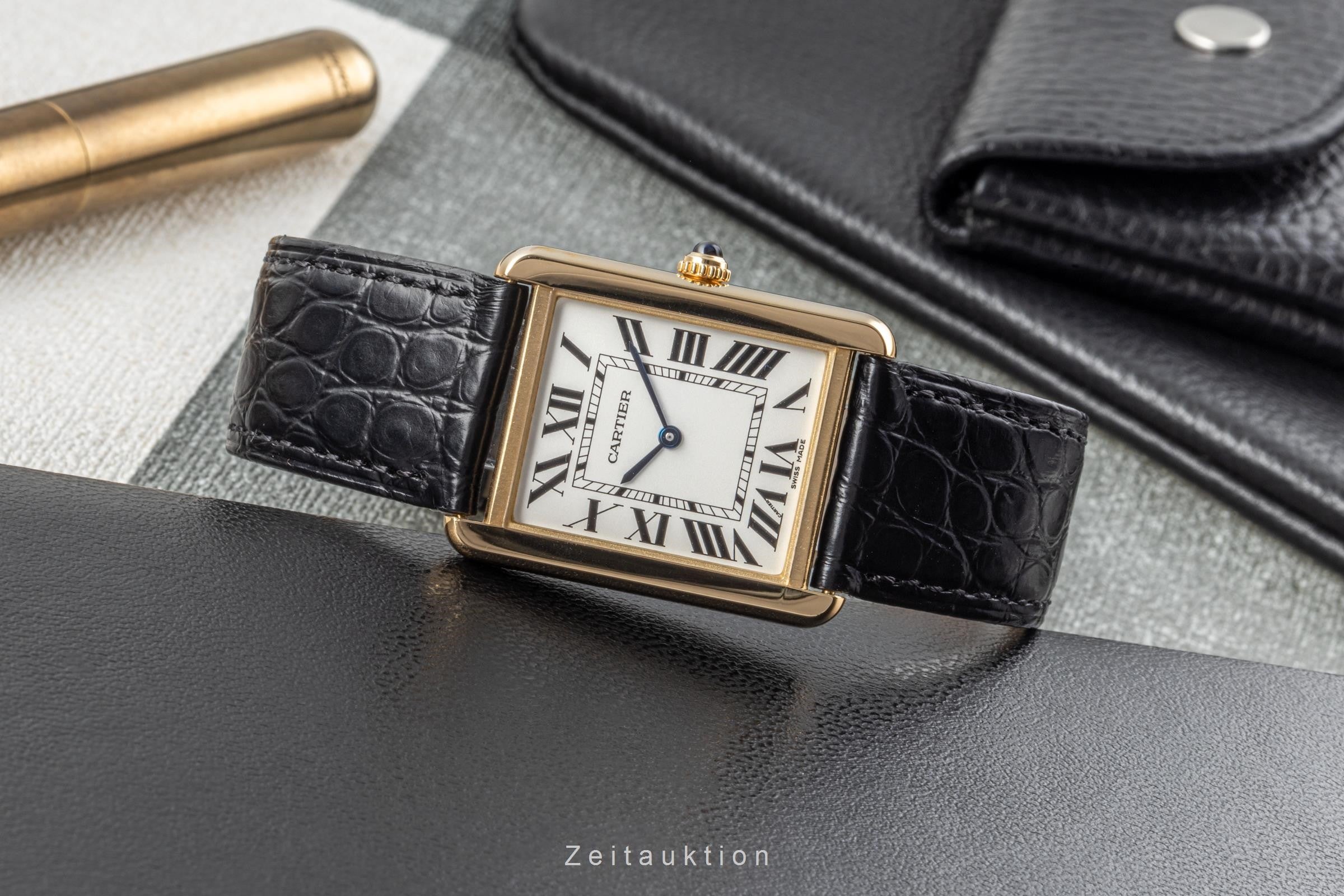 Cartier Tank 18 ct gold quartz Kal. 690 Ref. W5200004, 3167 | 2206728