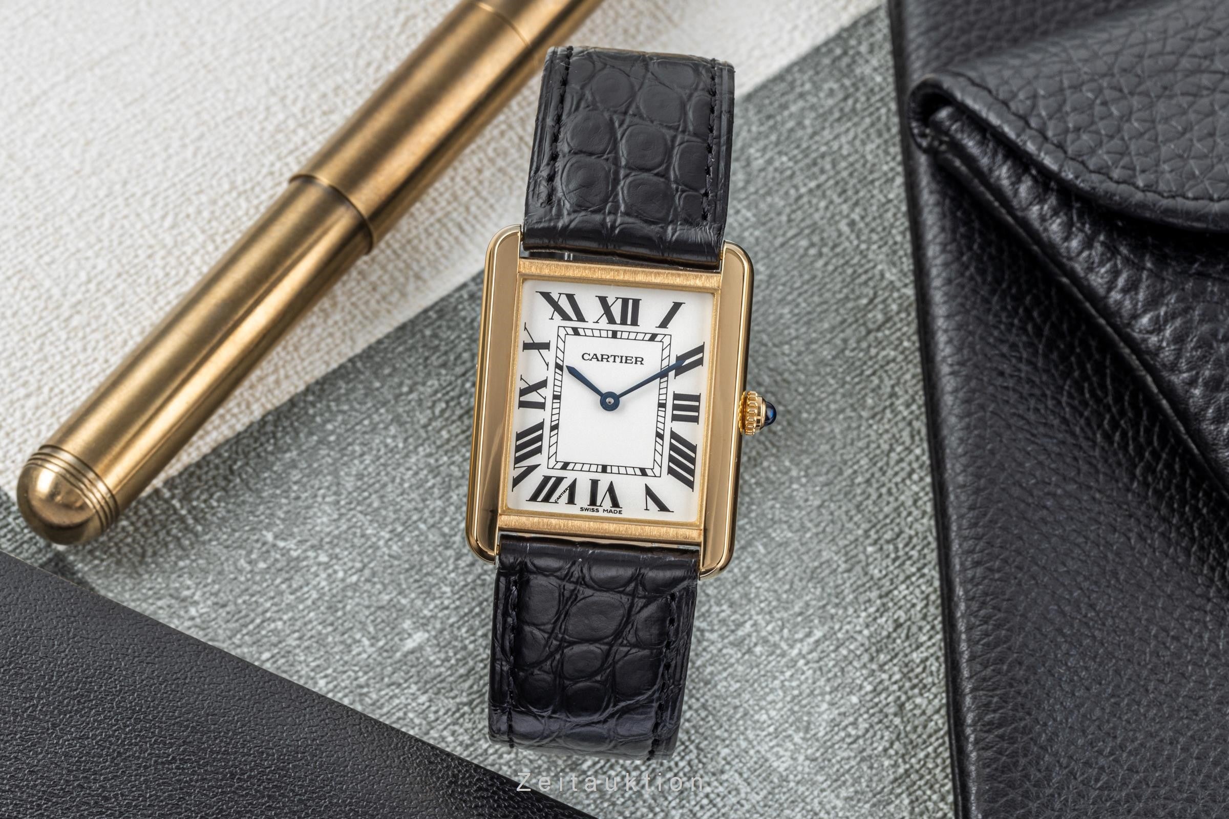 Cartier Tank 18 ct gold quartz Kal. 690 Ref. W5200004, 3167 | 2206728