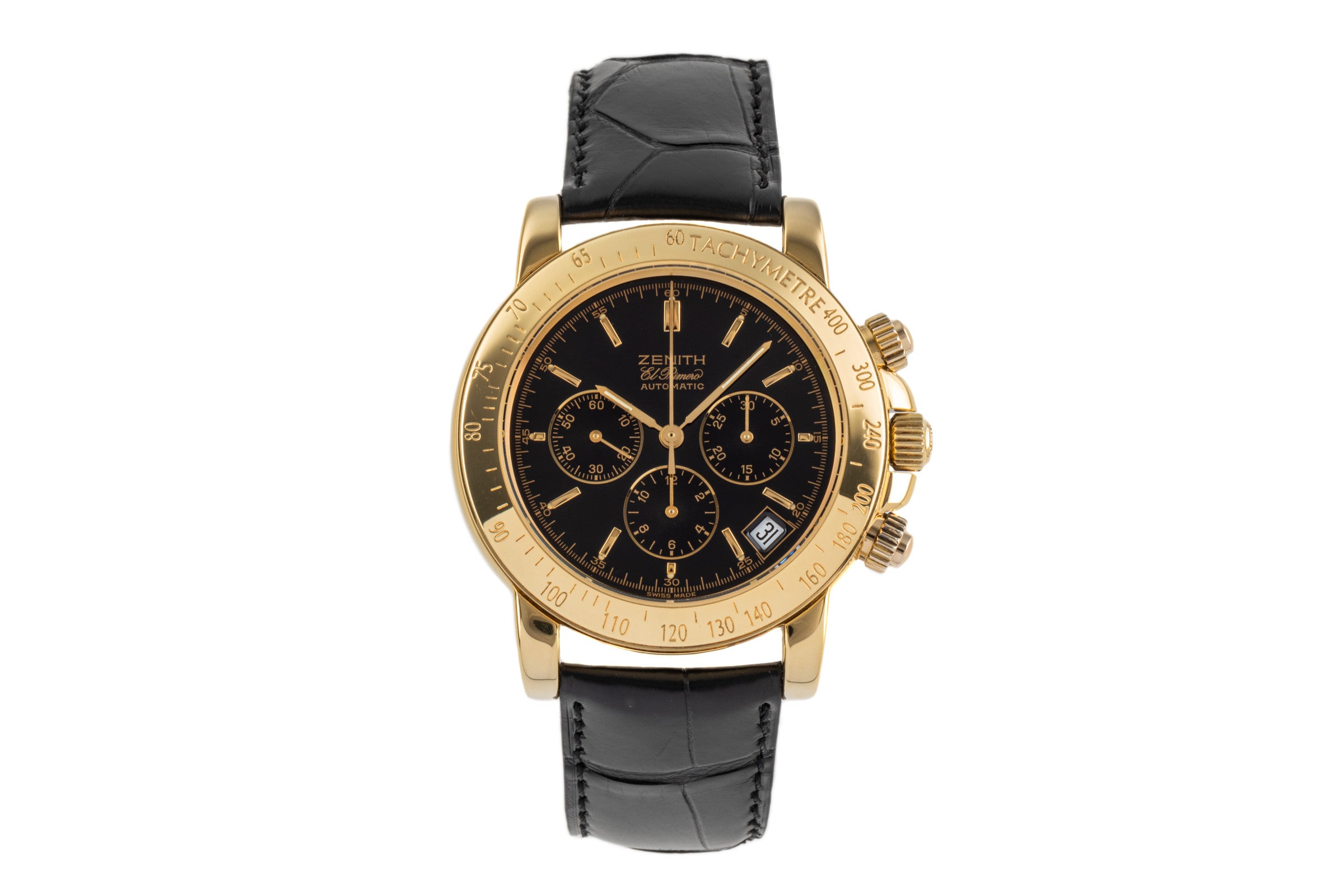 Zenith El Primero Rainbow Chronograph 18k Gold Ref. 30.0360.400 VP: 19600,- € [2206732]