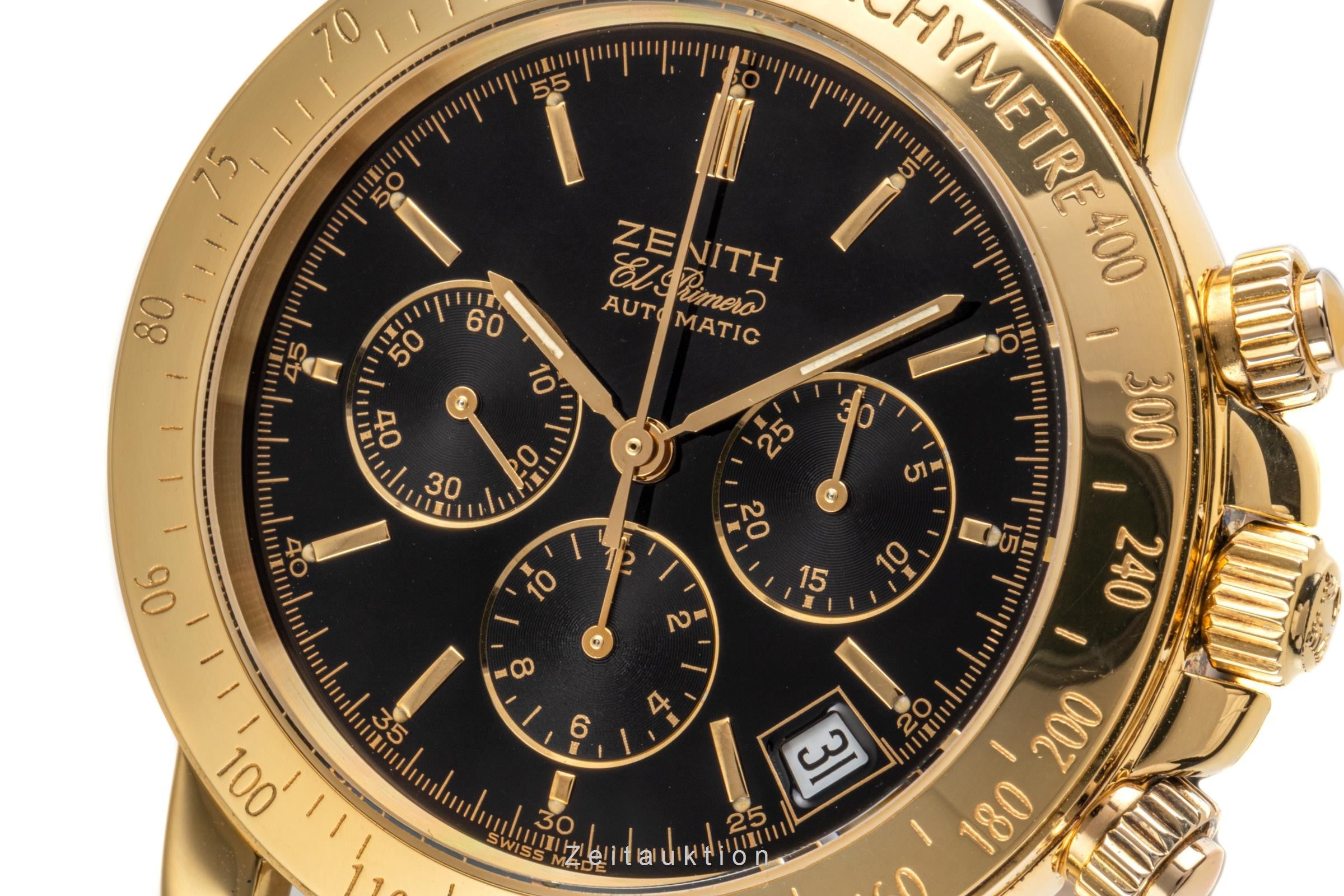 Zenith El Primero Rainbow Chronograph 18k Gold Ref. 30.0360.400 VP: 19600,- € [2206732]