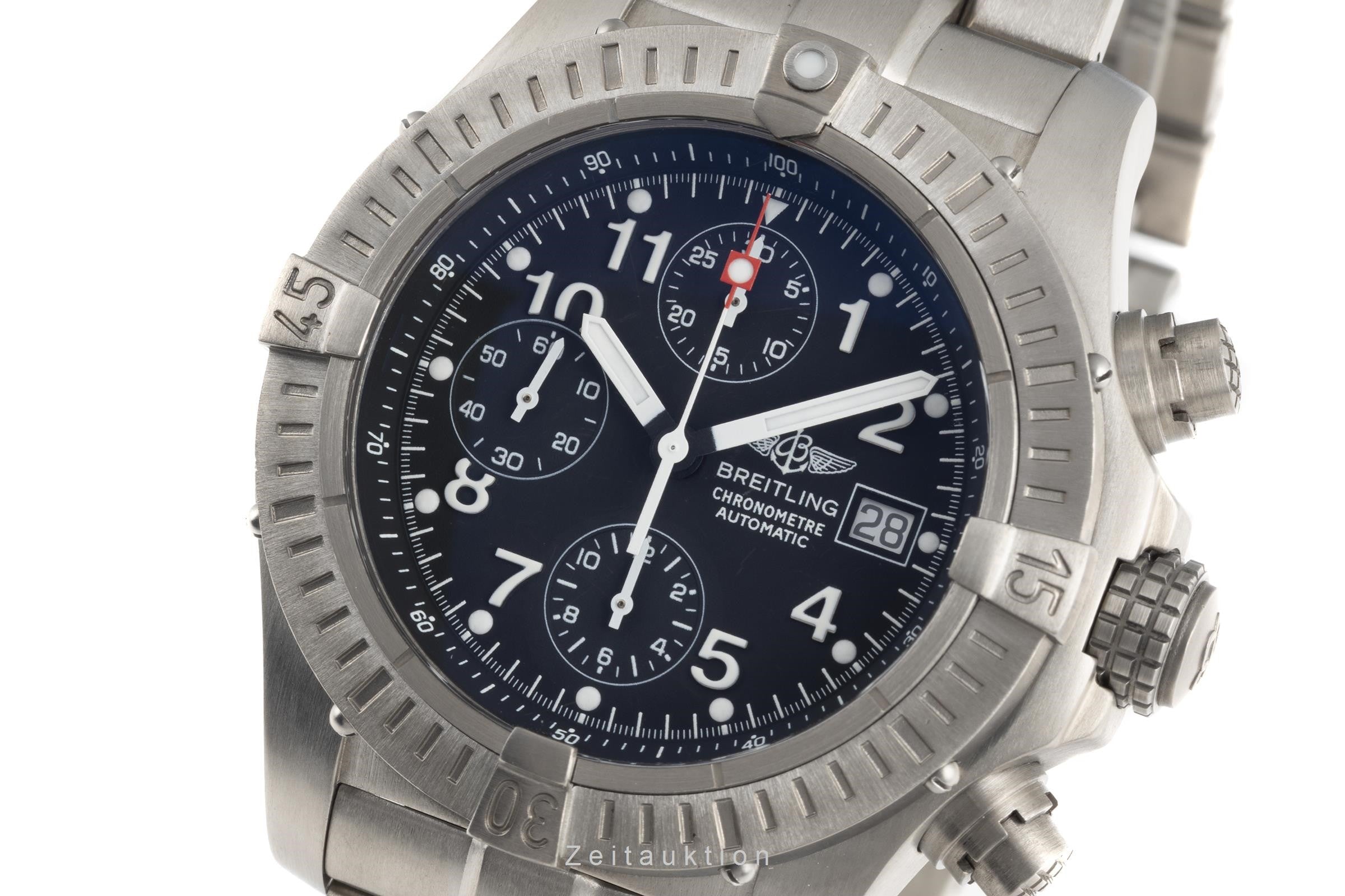 Breitling Avenger cronografo titanio automatismo orologio da uomo E13360  [2206762]