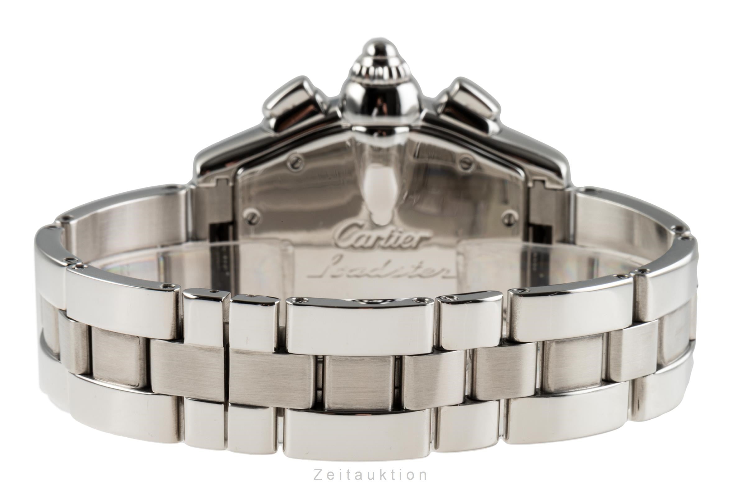 Cartier Roadster chronograph steel automatic Kal. 8510 Ref. 2618