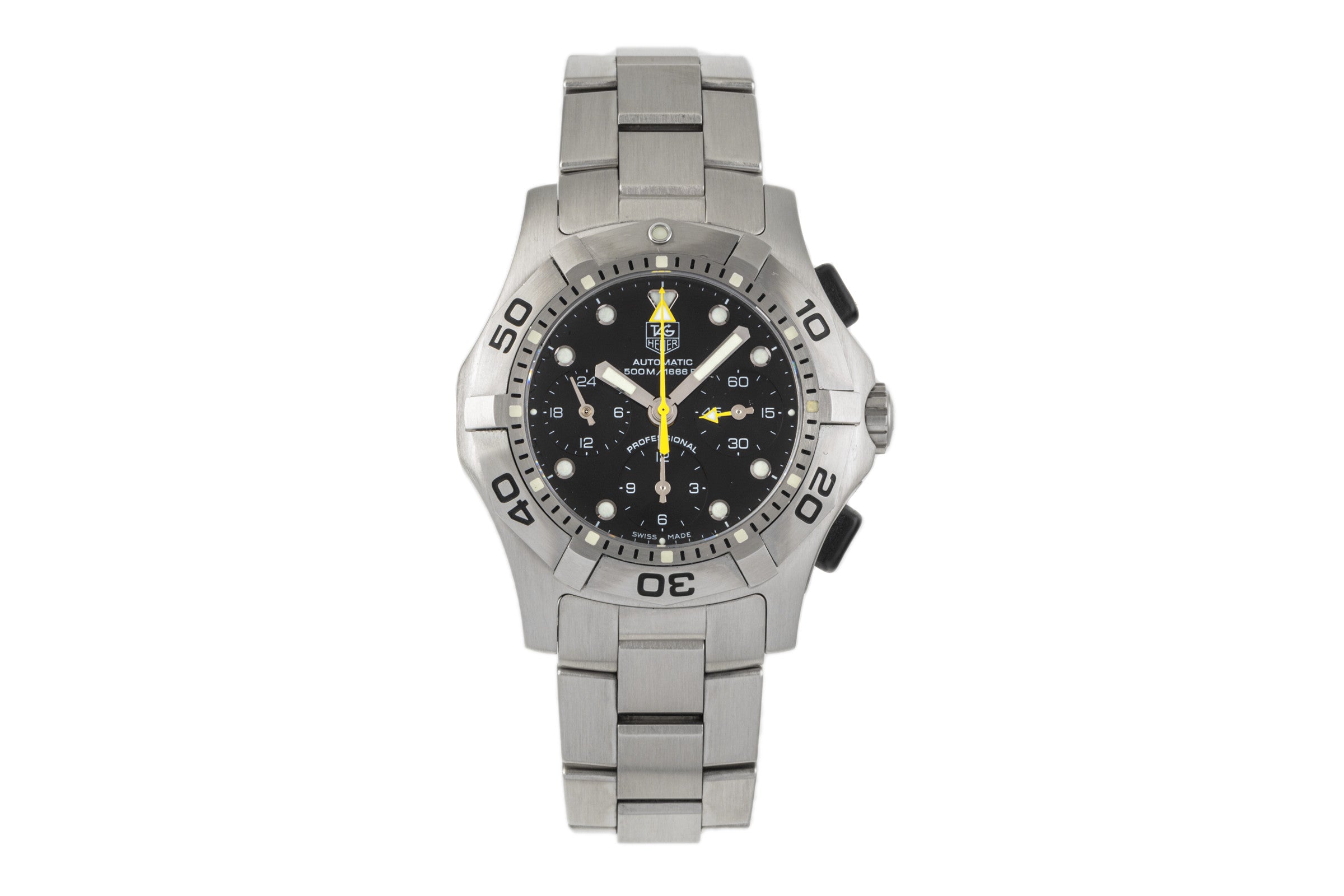 Tag Heuer Aquagraph chronograph steel automatic men's watch CN211A  [2206770]