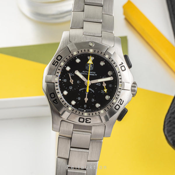 Tag Heuer Aquagraph chronograph steel automatic men's watch CN211A  [2206770]