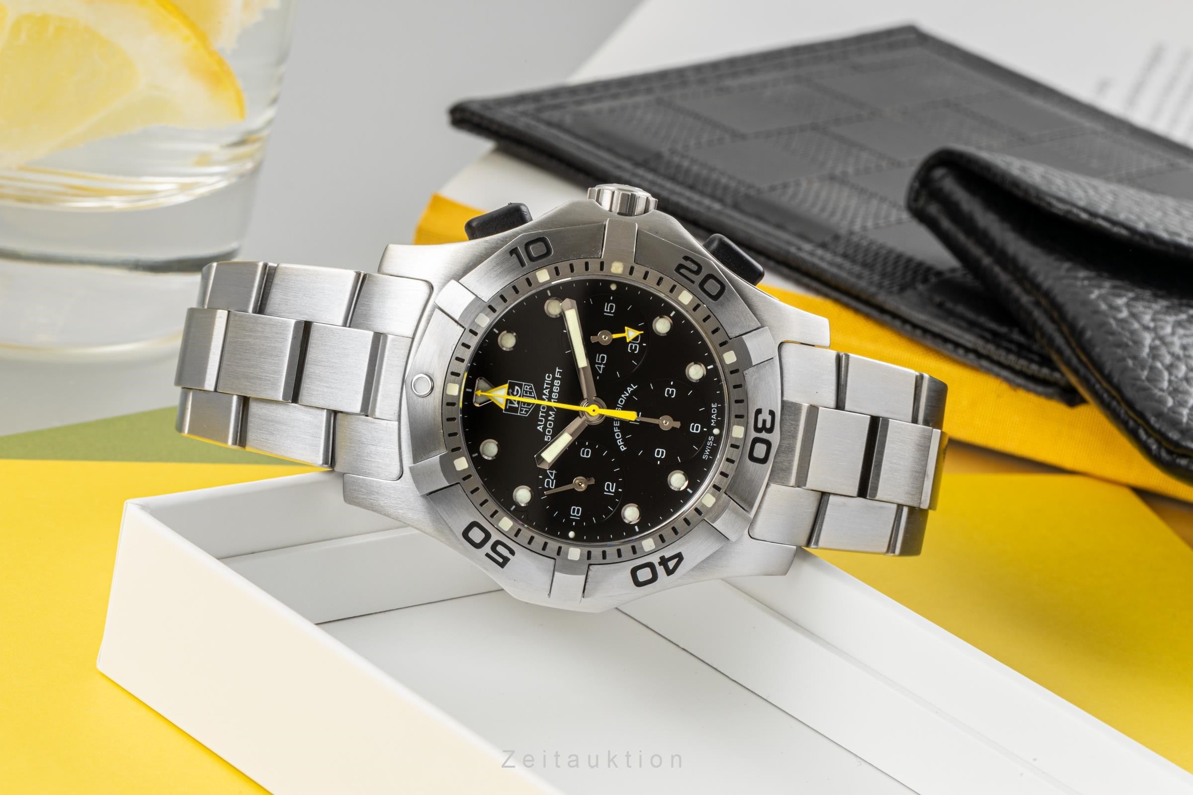 Tag Heuer Aquagraph chronograph steel automatic men's watch CN211A  [2206770]