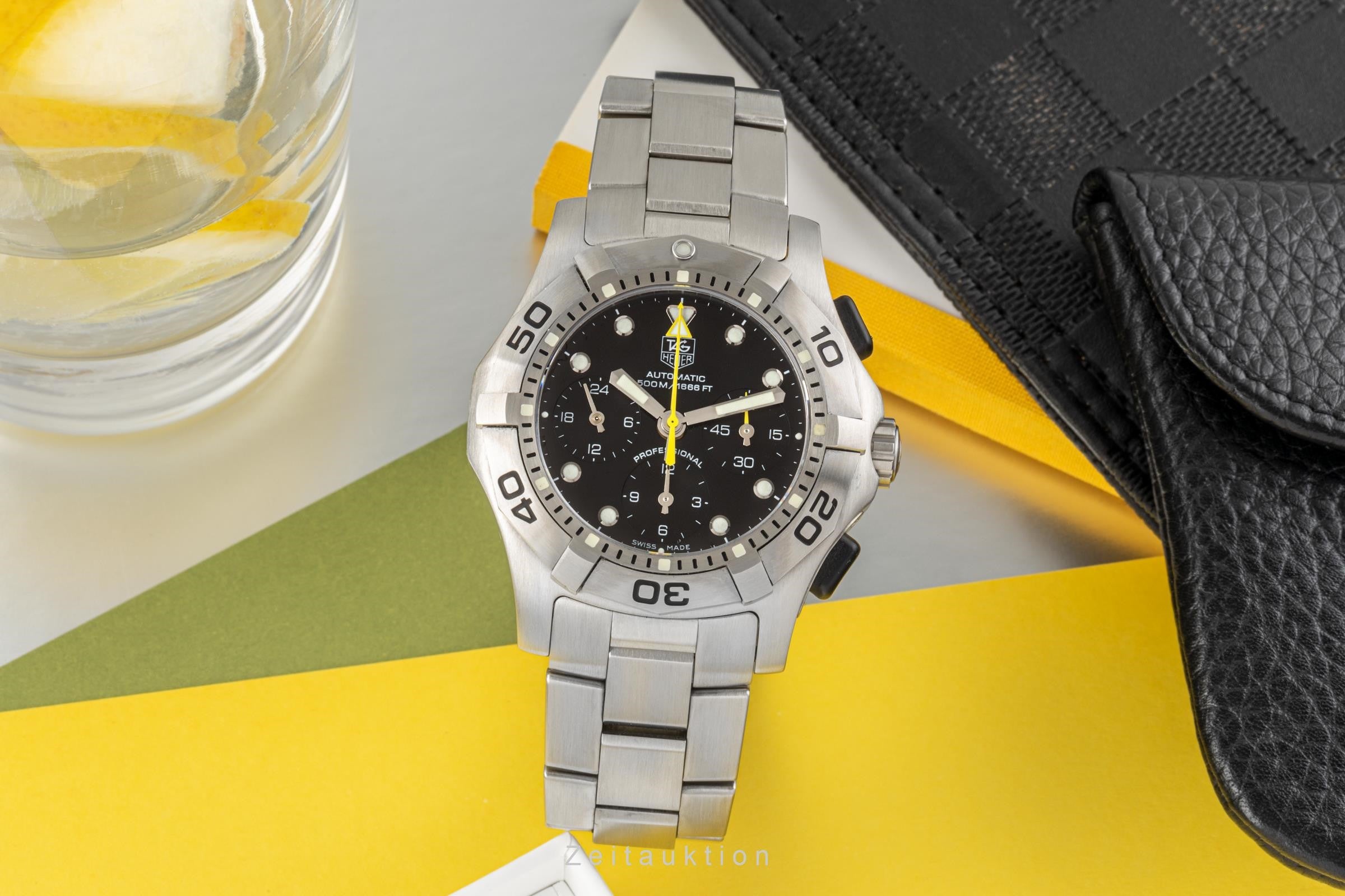 Tag Heuer Aquagraph chronograph steel automatic men's watch CN211A  [2206770]