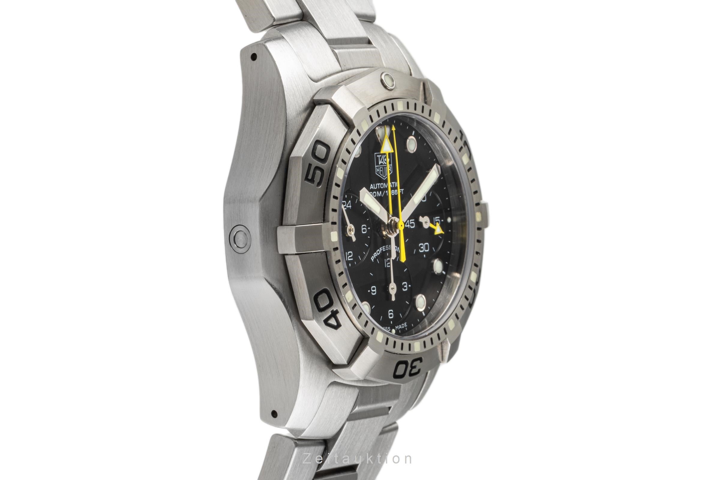 Tag Heuer Aquagraph chronograph steel automatic men's watch CN211A  [2206770]