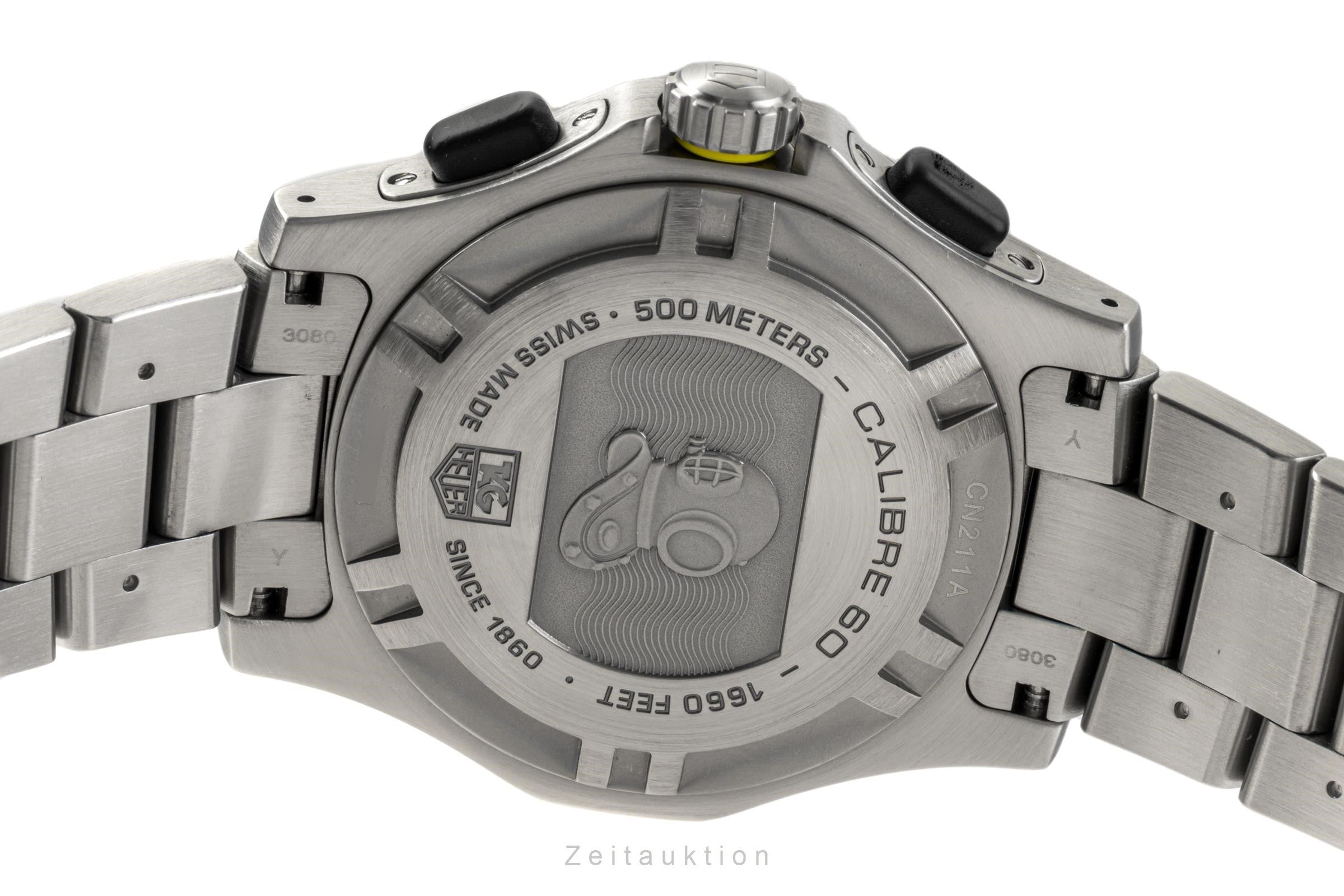 Tag Heuer Aquagraph chronograph steel automatic men's watch CN211A  [2206770]