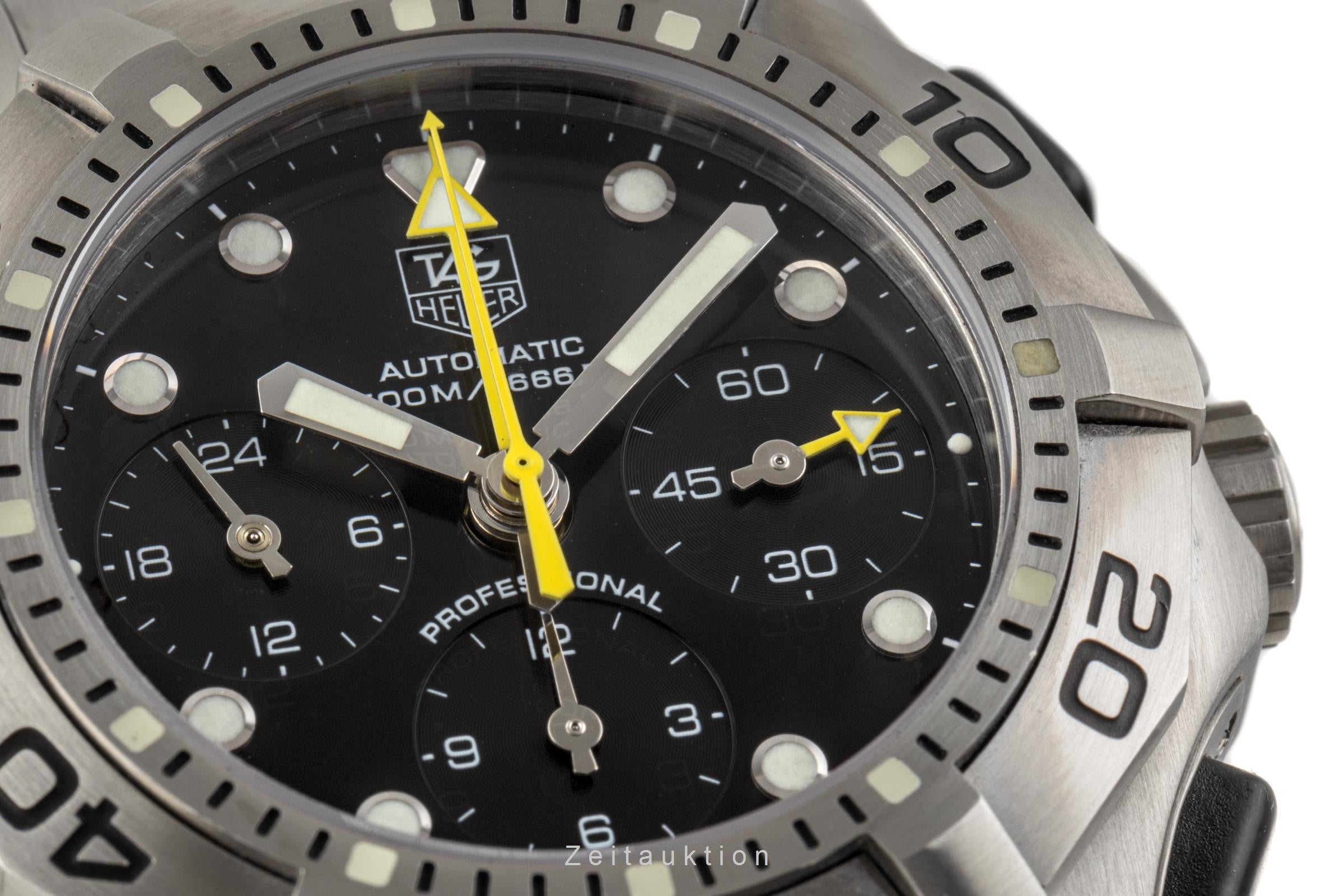 Tag Heuer Aquagraph chronograph steel automatic men's watch CN211A  [2206770]