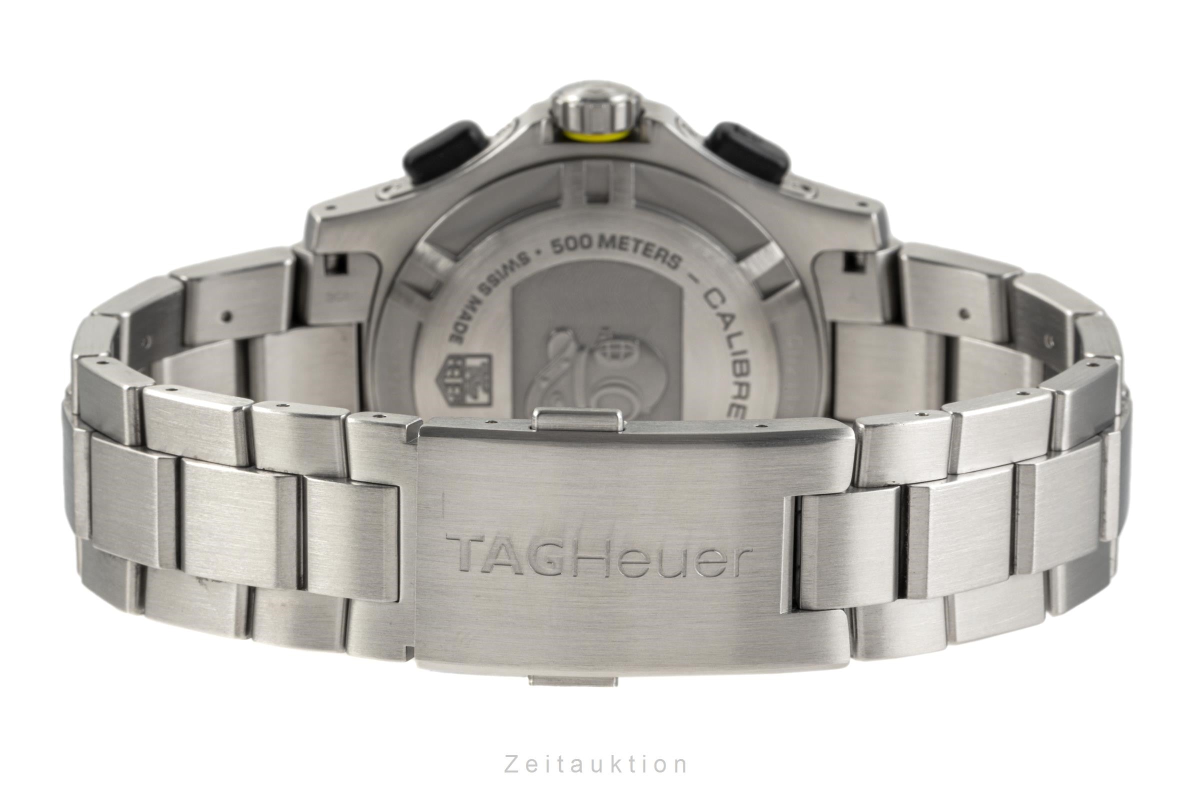 Tag Heuer Aquagraph chronograph steel automatic men's watch CN211A  [2206770]