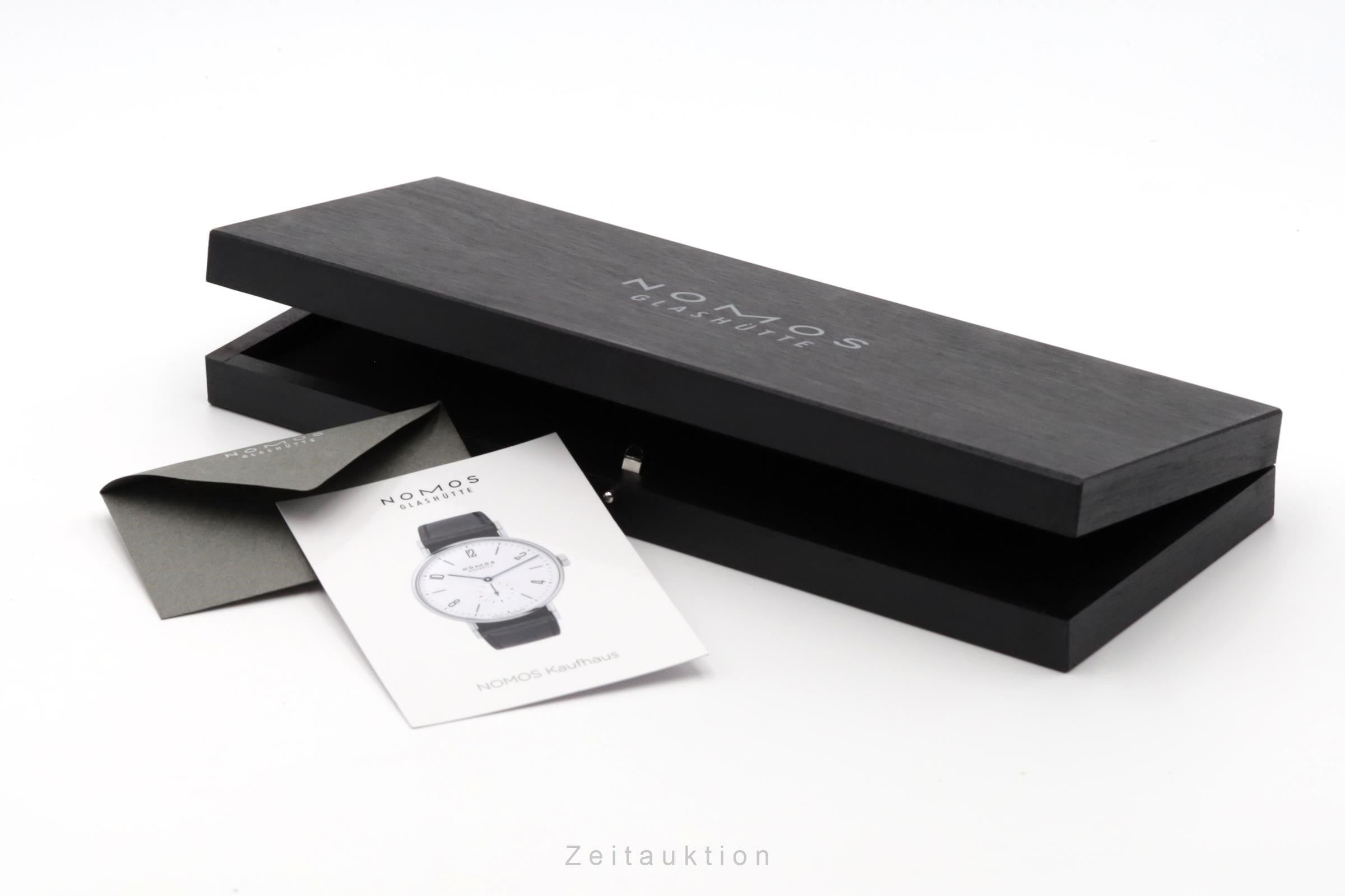 Nomos Tangente Rot "Ein Jahrhundert Bauhaus" 33 Handaufzug 122.S3 B&P Limitiert [2206807]