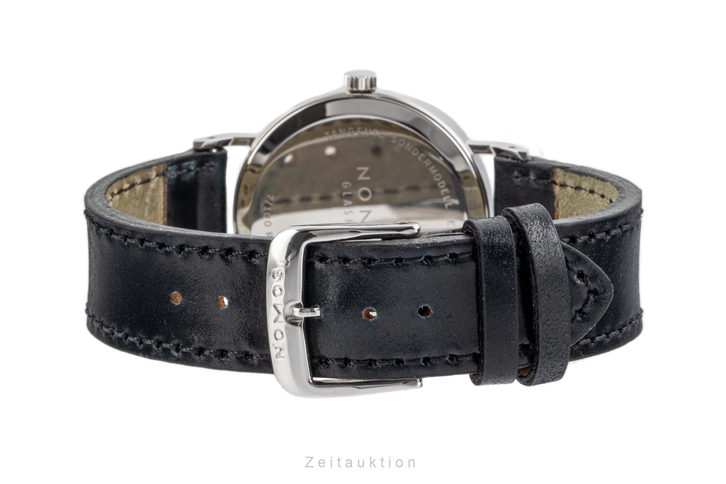 Nomos Tangente Rot "Ein Jahrhundert Bauhaus" 33 Handaufzug 122.S3 B&P Limitiert [2206807]