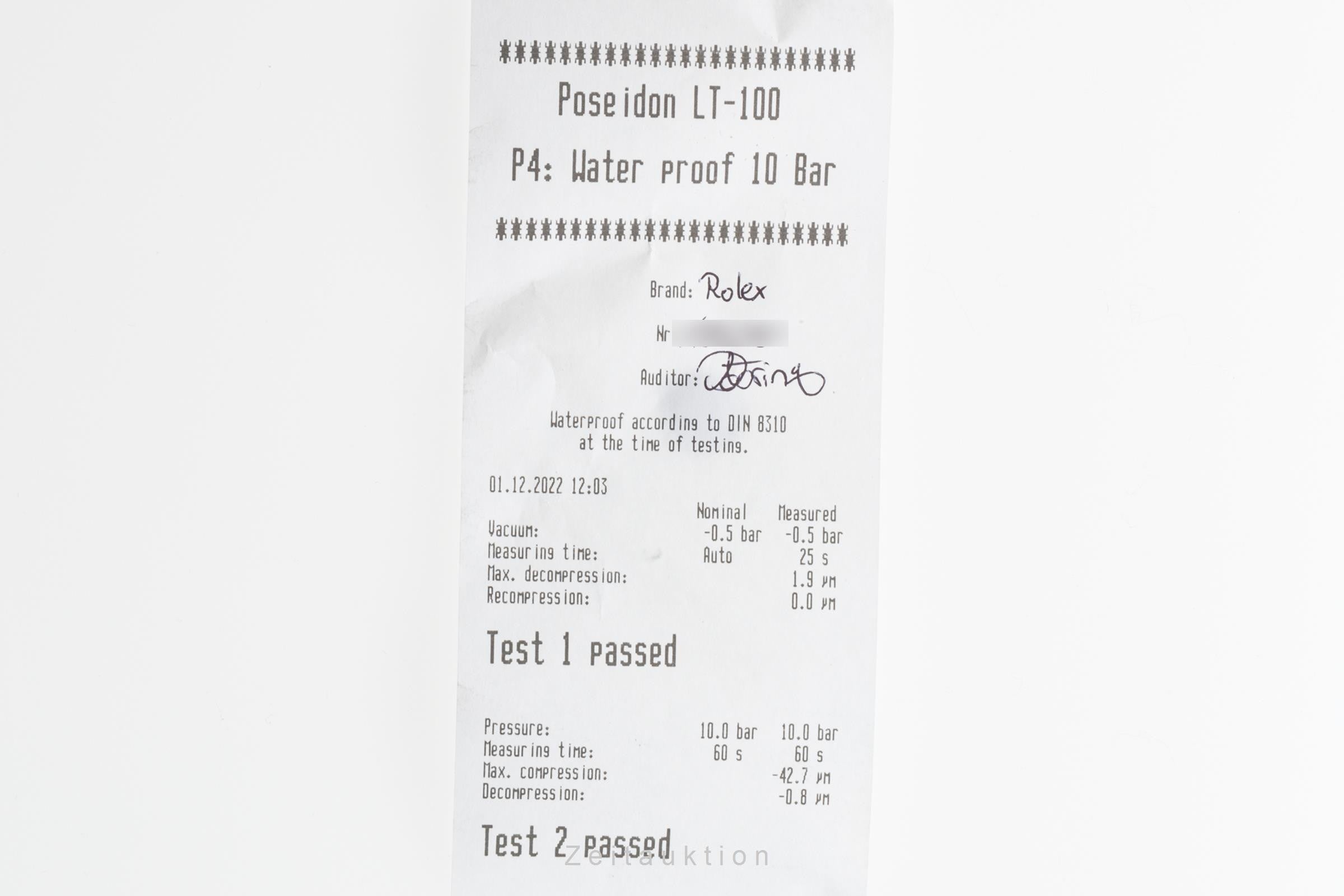 Rolex Explorer steel automatic men's watch 14270  [2206835]