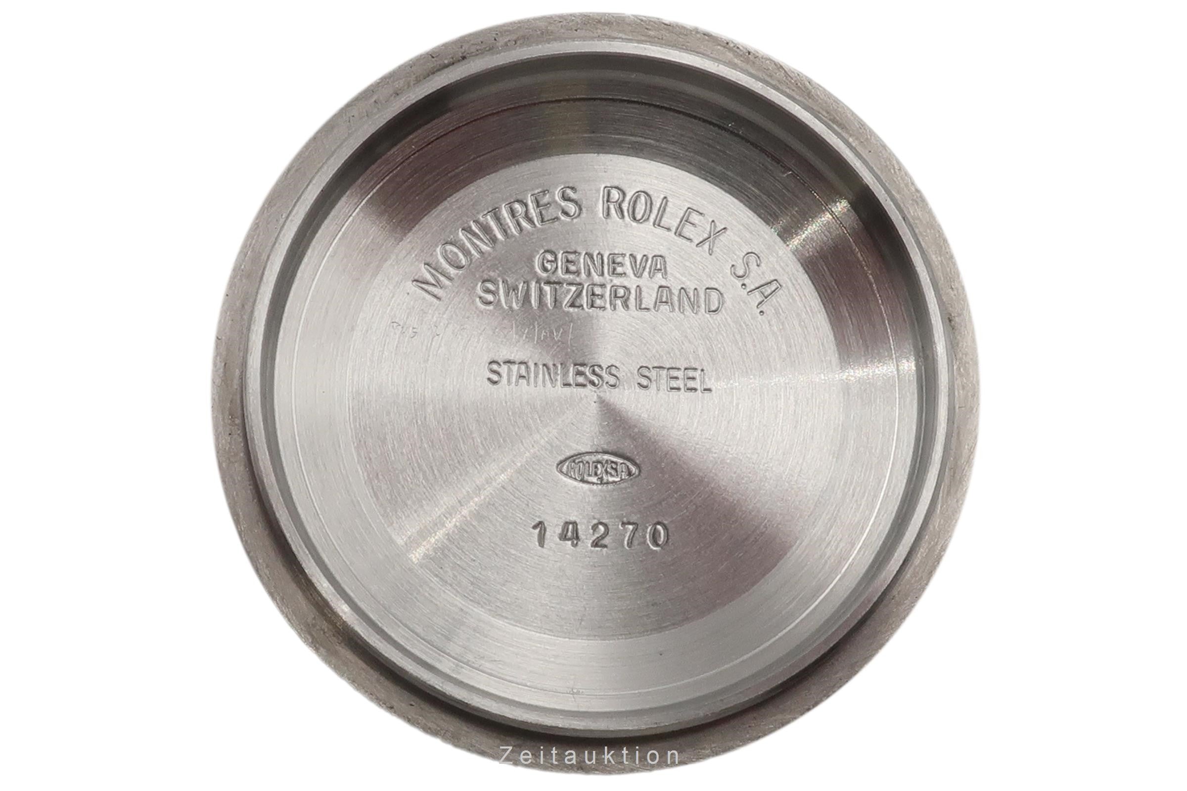 Rolex Explorer steel automatic men's watch 14270  [2206835]