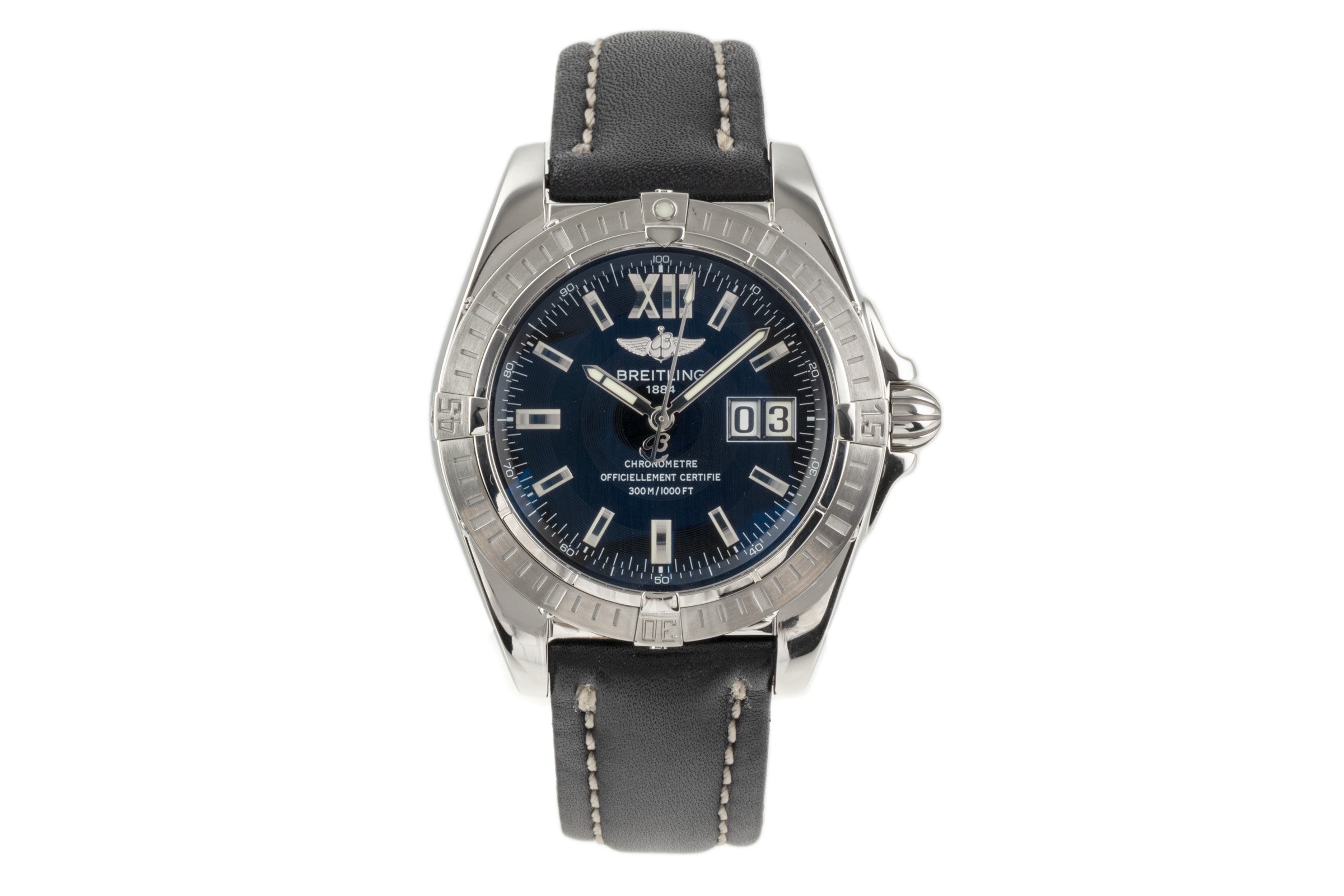 Breitling Galactic steel automatic men's watch A49350  [2206848]