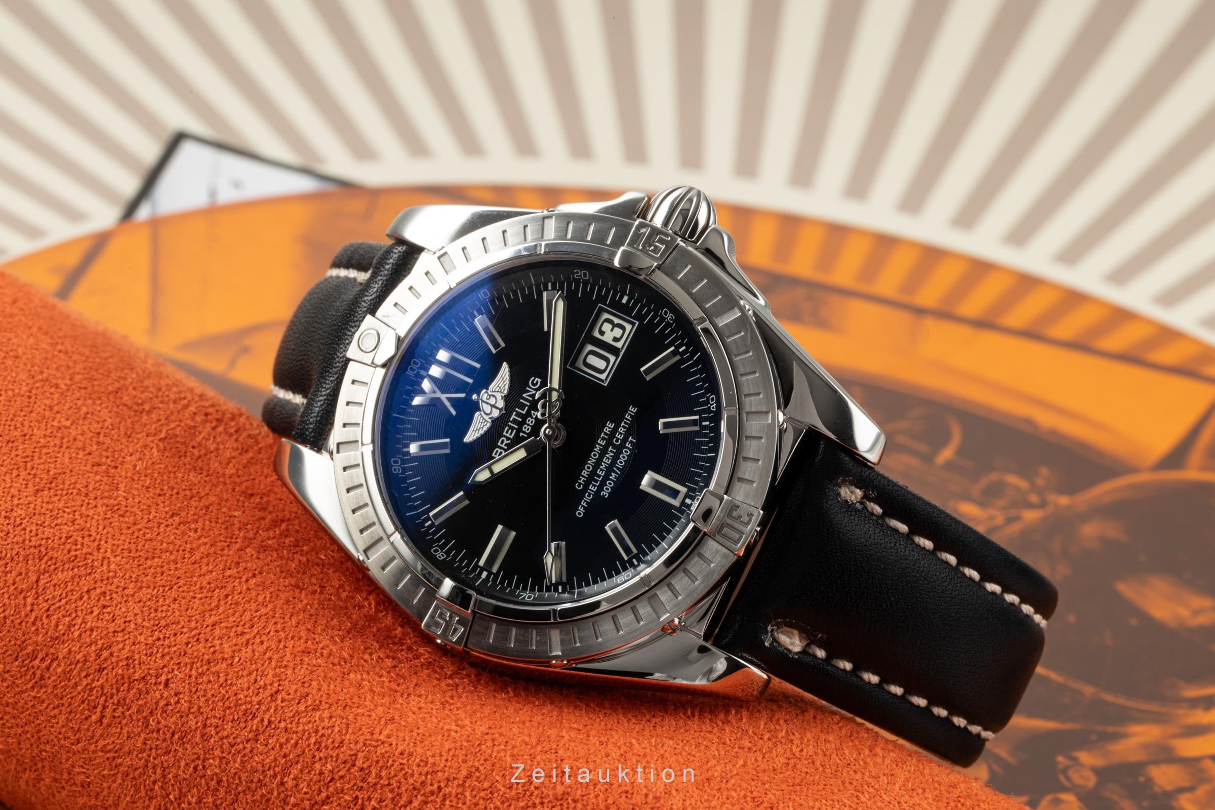 Breitling Galactic steel automatic men's watch A49350  [2206848]