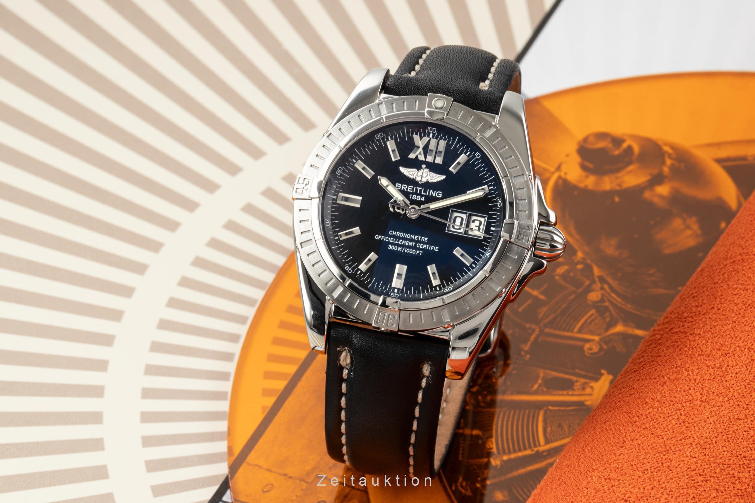 Breitling Galactic steel automatic men's watch A49350  [2206848]