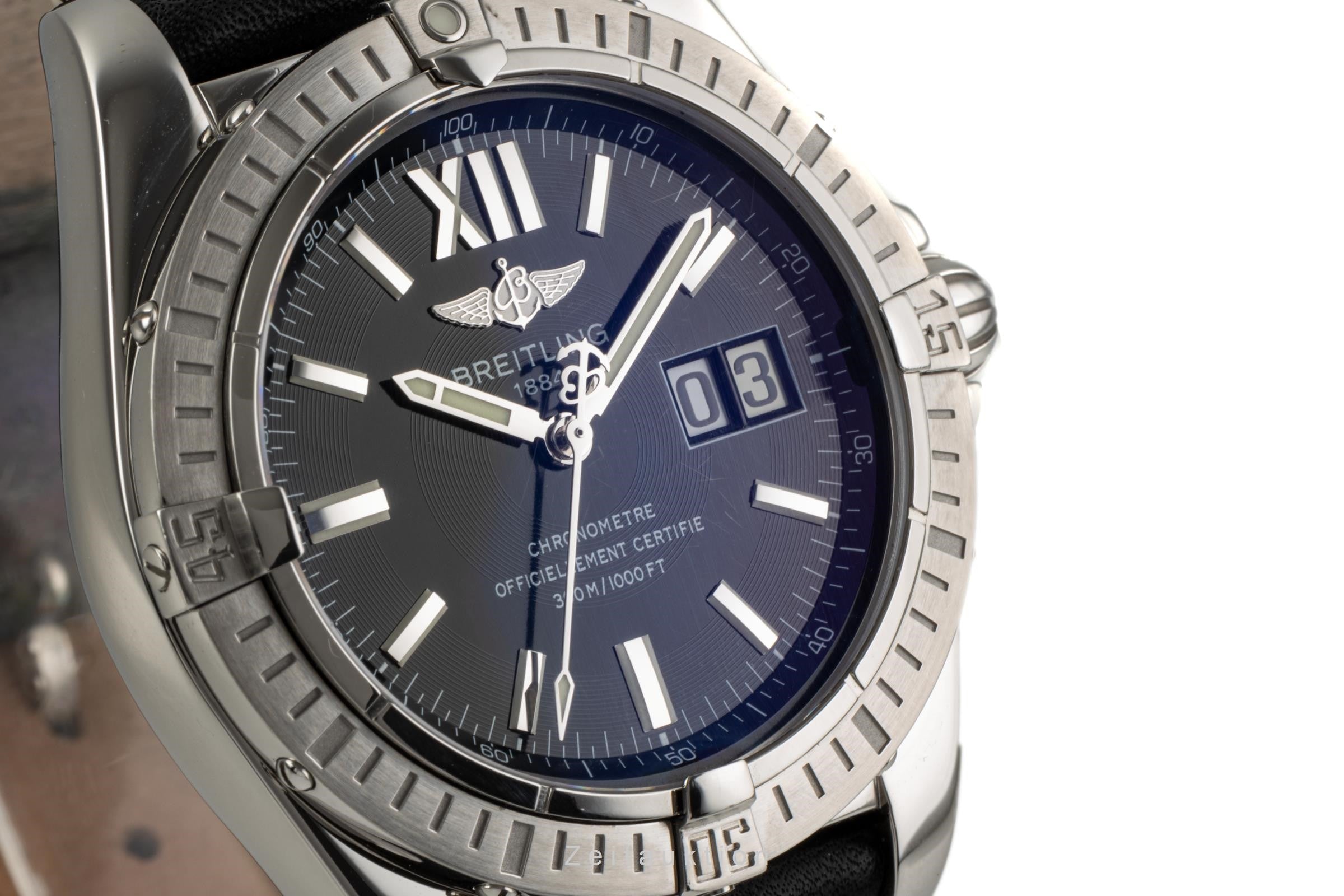 Breitling Galactic steel automatic men's watch A49350  [2206848]