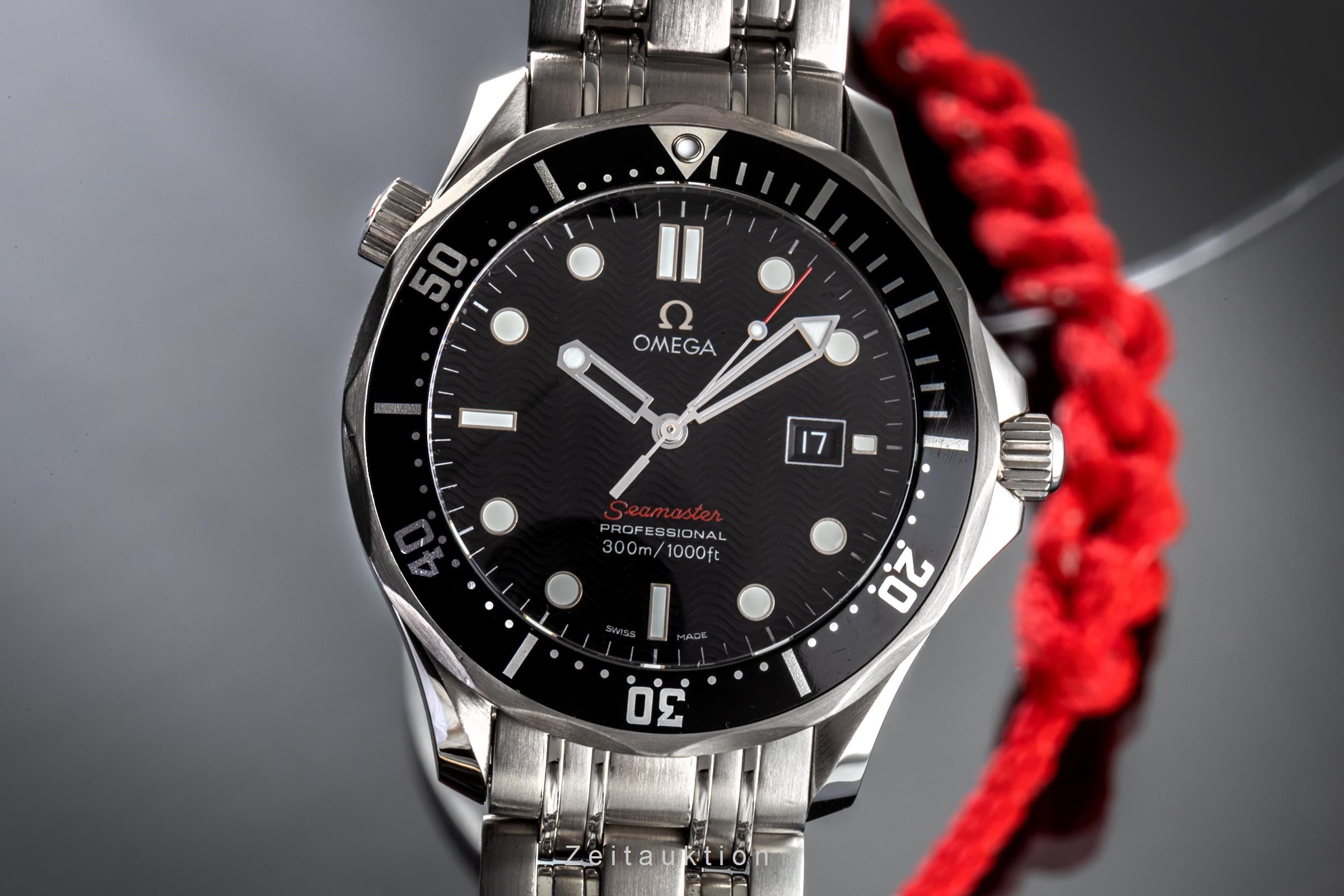 Omega Seamaster steel quartz men's watch 196.1507, 212.30.41.61.01.001  [2206849]