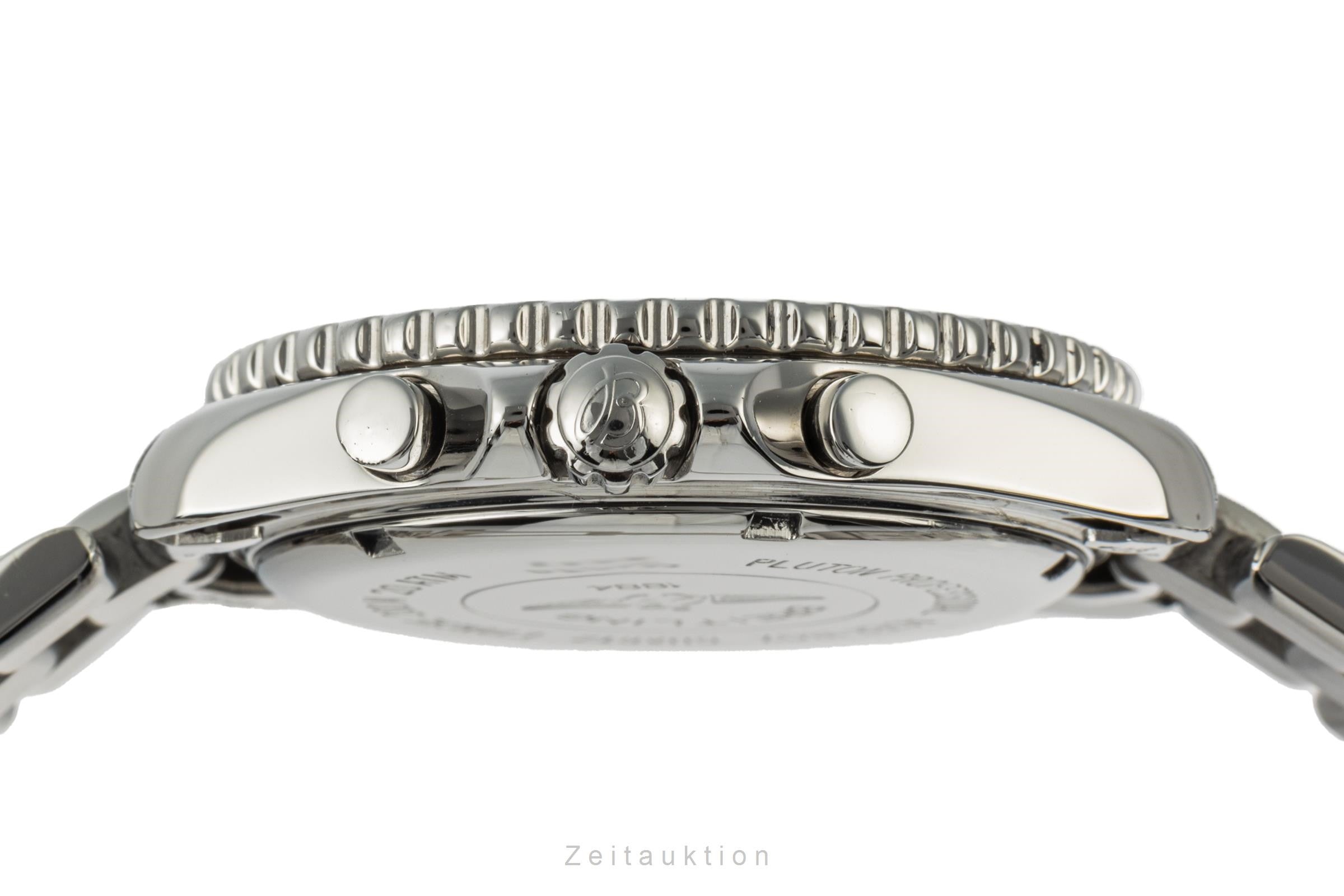 Breitling Pluton chronograph steel quartz men's watch A51038  [2206976]