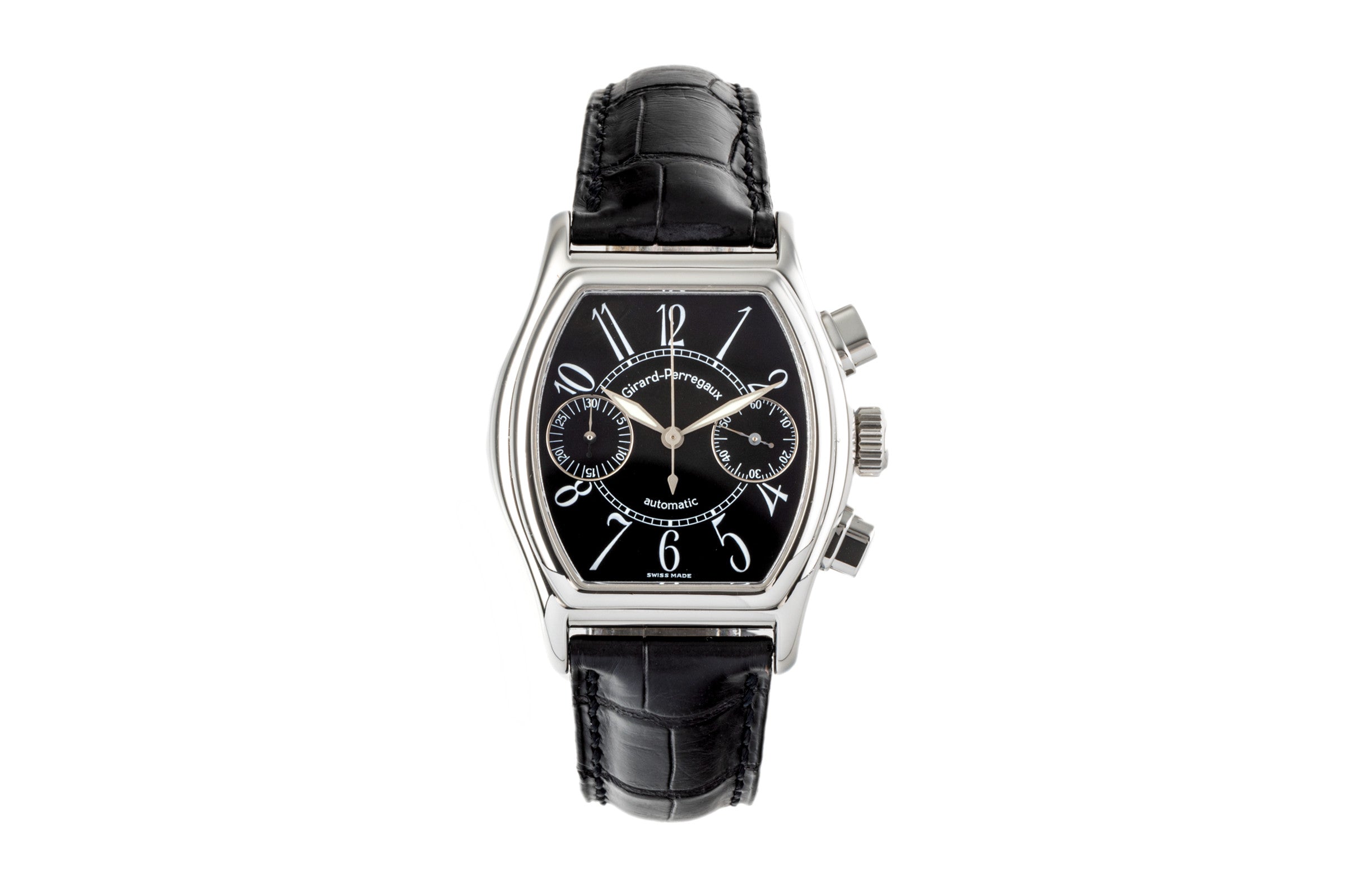 Girard Perregaux Richeville chronograph steel automatic Kal. 2280