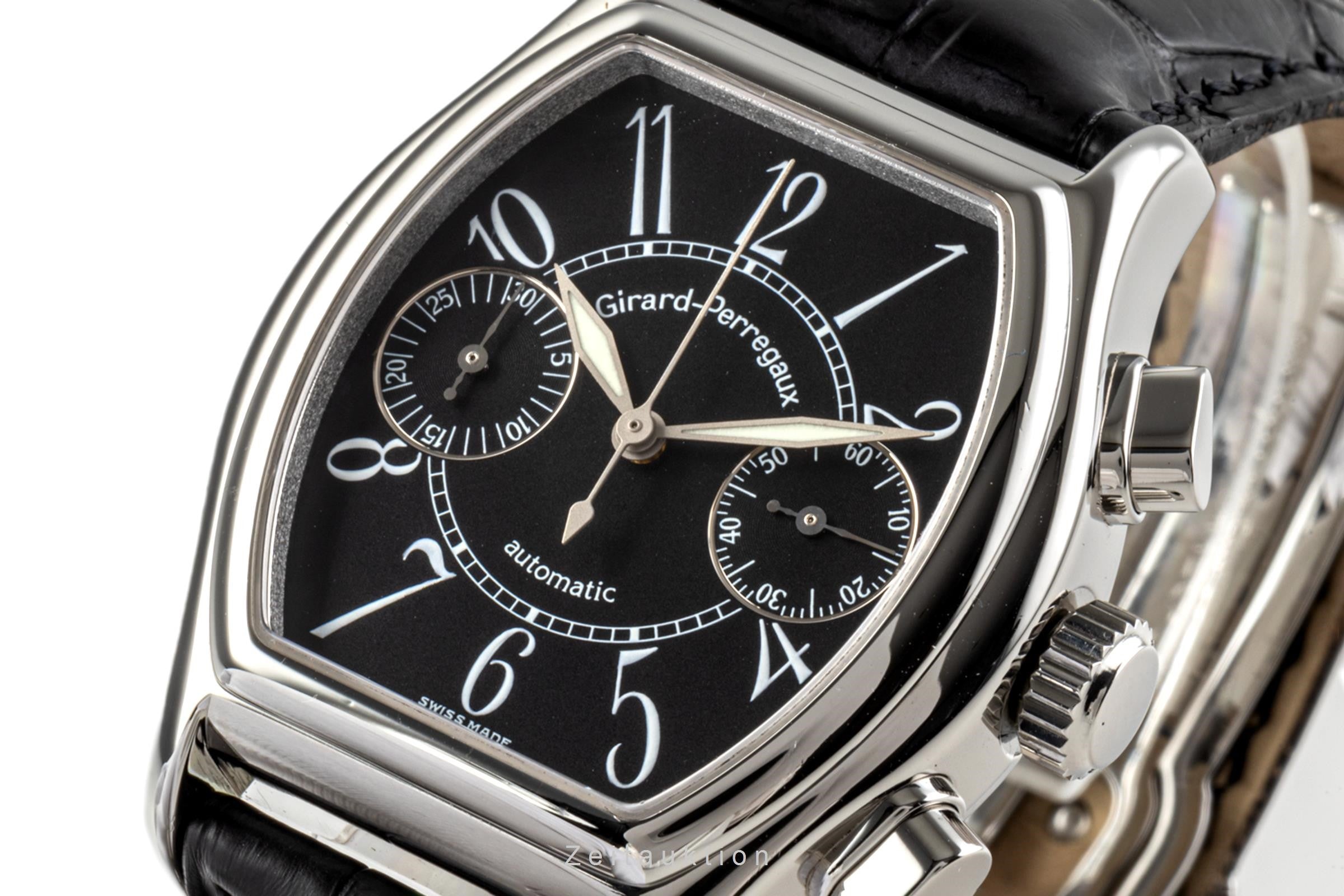 Girard Perregaux Richeville chronograph steel automatic Kal. 2280