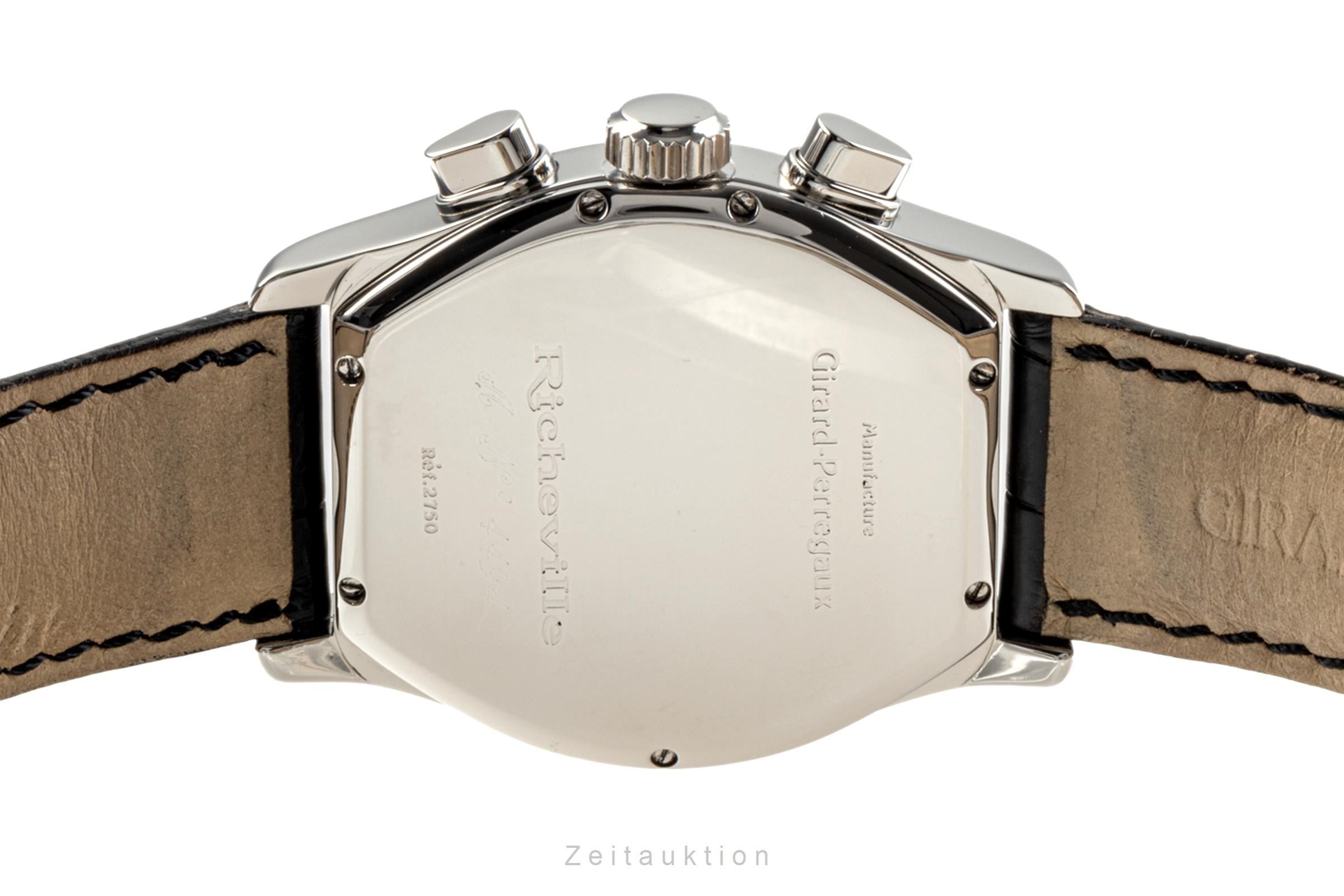 Girard Perregaux Richeville chronograph steel automatic Kal. 2280