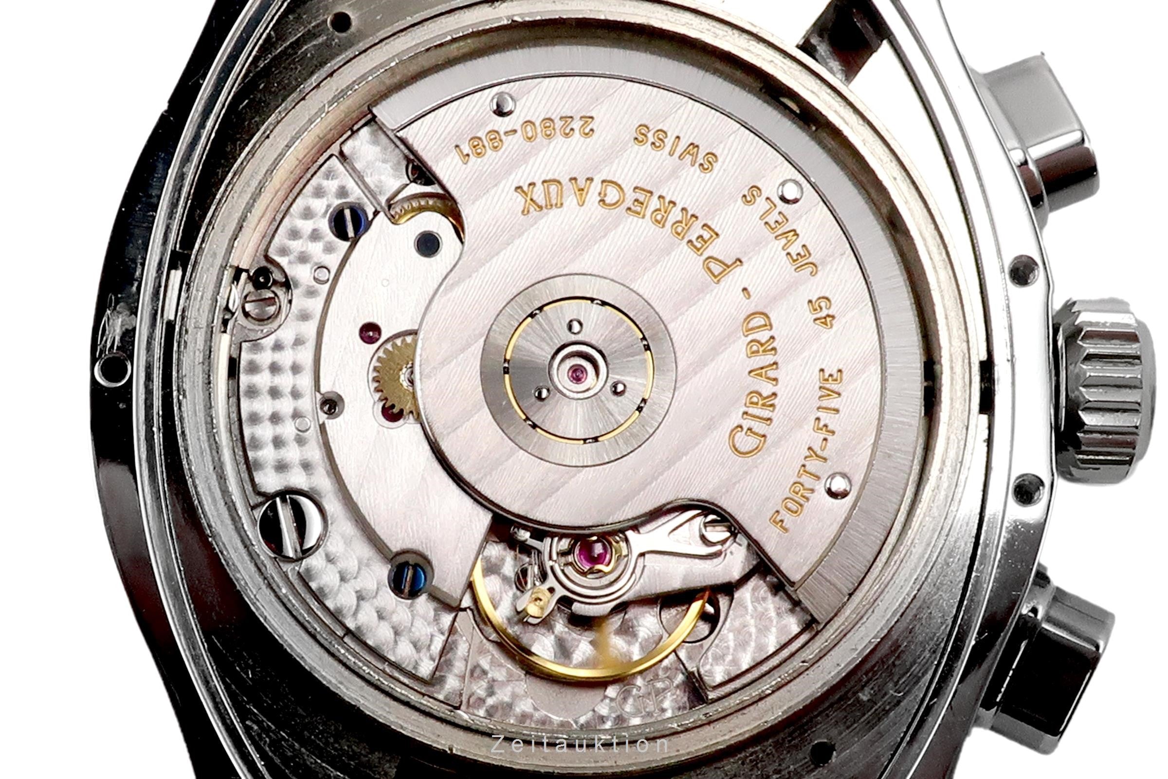 Girard Perregaux Richeville chronograph steel automatic Kal. 2280