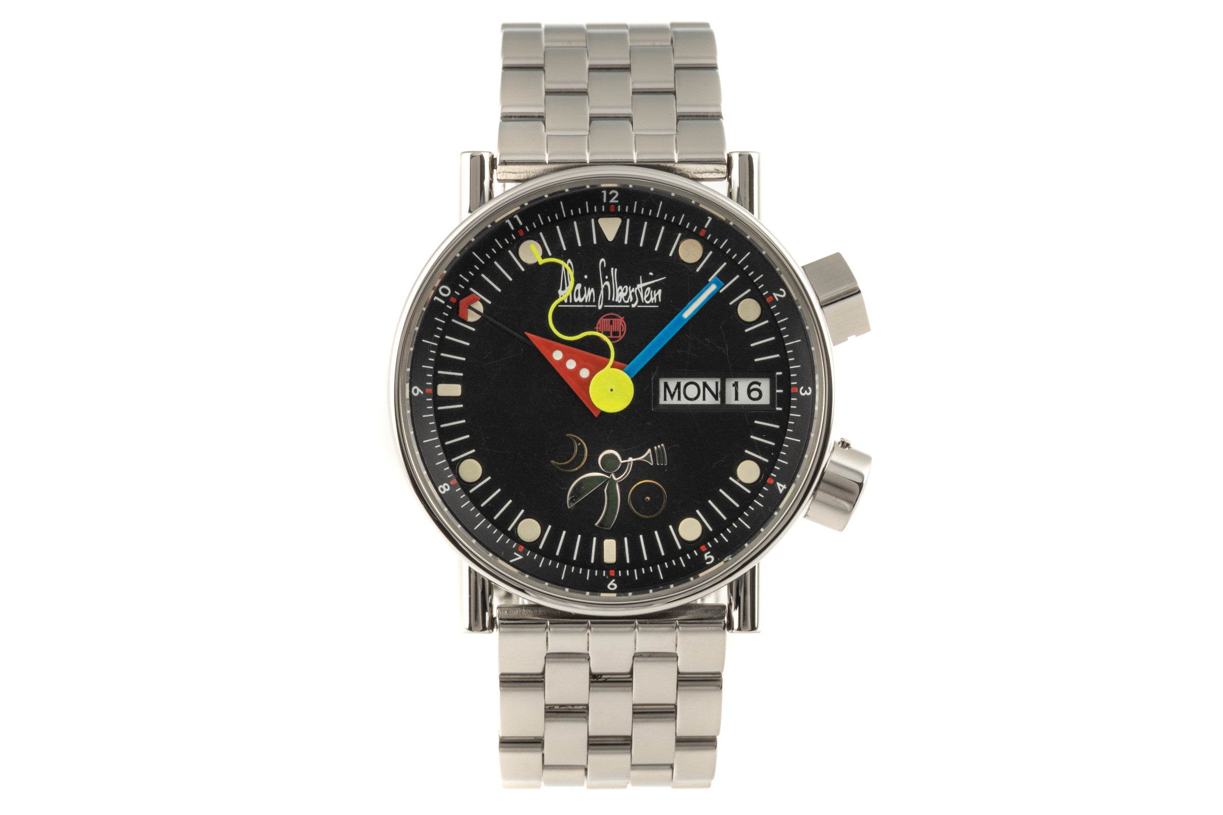 Alain Silberstein Le Reveil acciaio automatismo orologio da uomo Limited  [2206985]