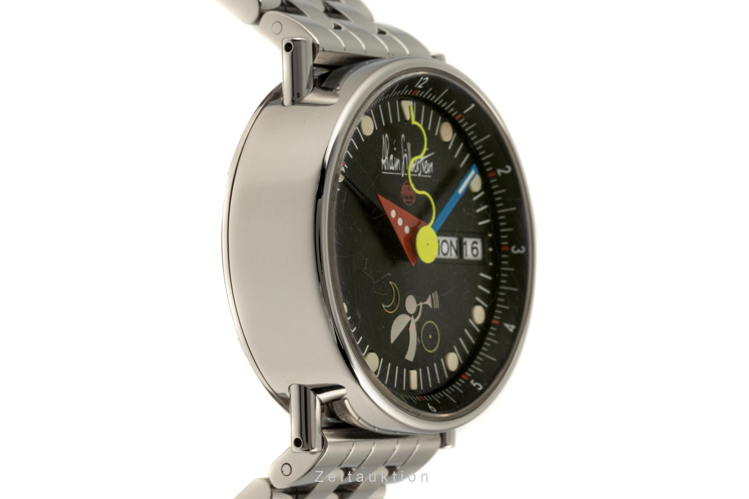 Alain Silberstein Le Reveil acciaio automatismo orologio da uomo Limited  [2206985]