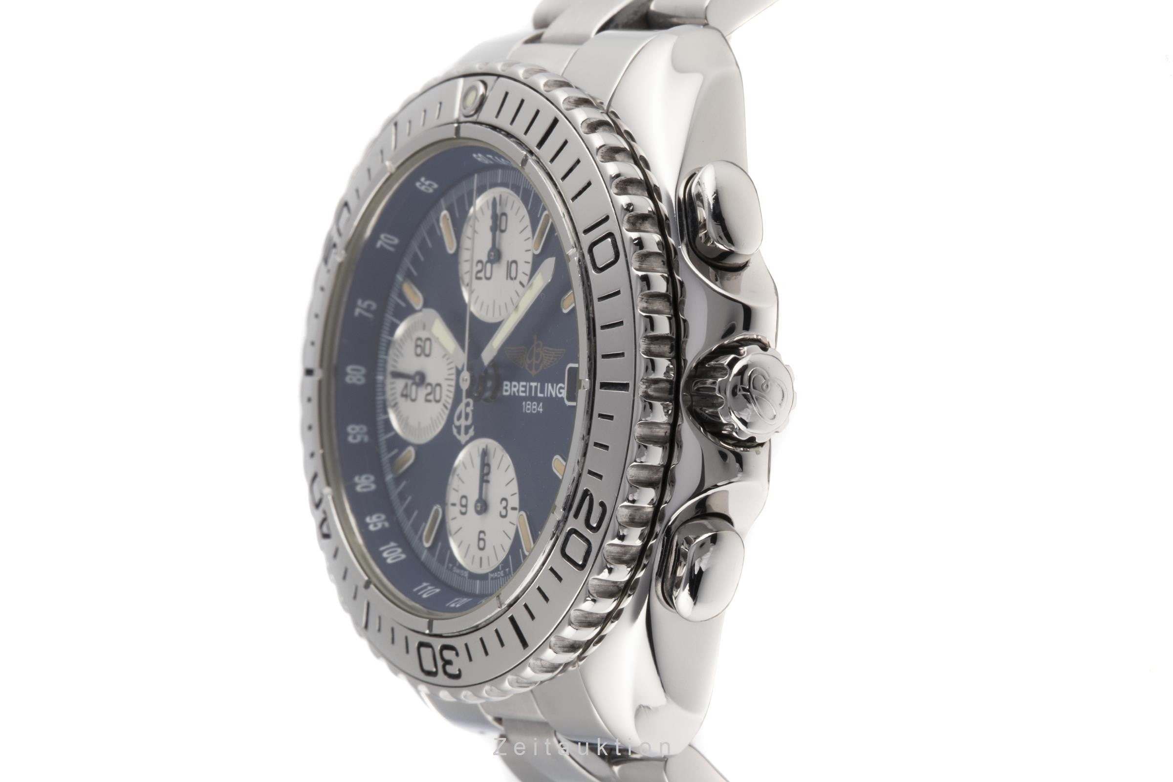 Breitling Shark chronograph steel automatic men's watch A13051  [2207016]