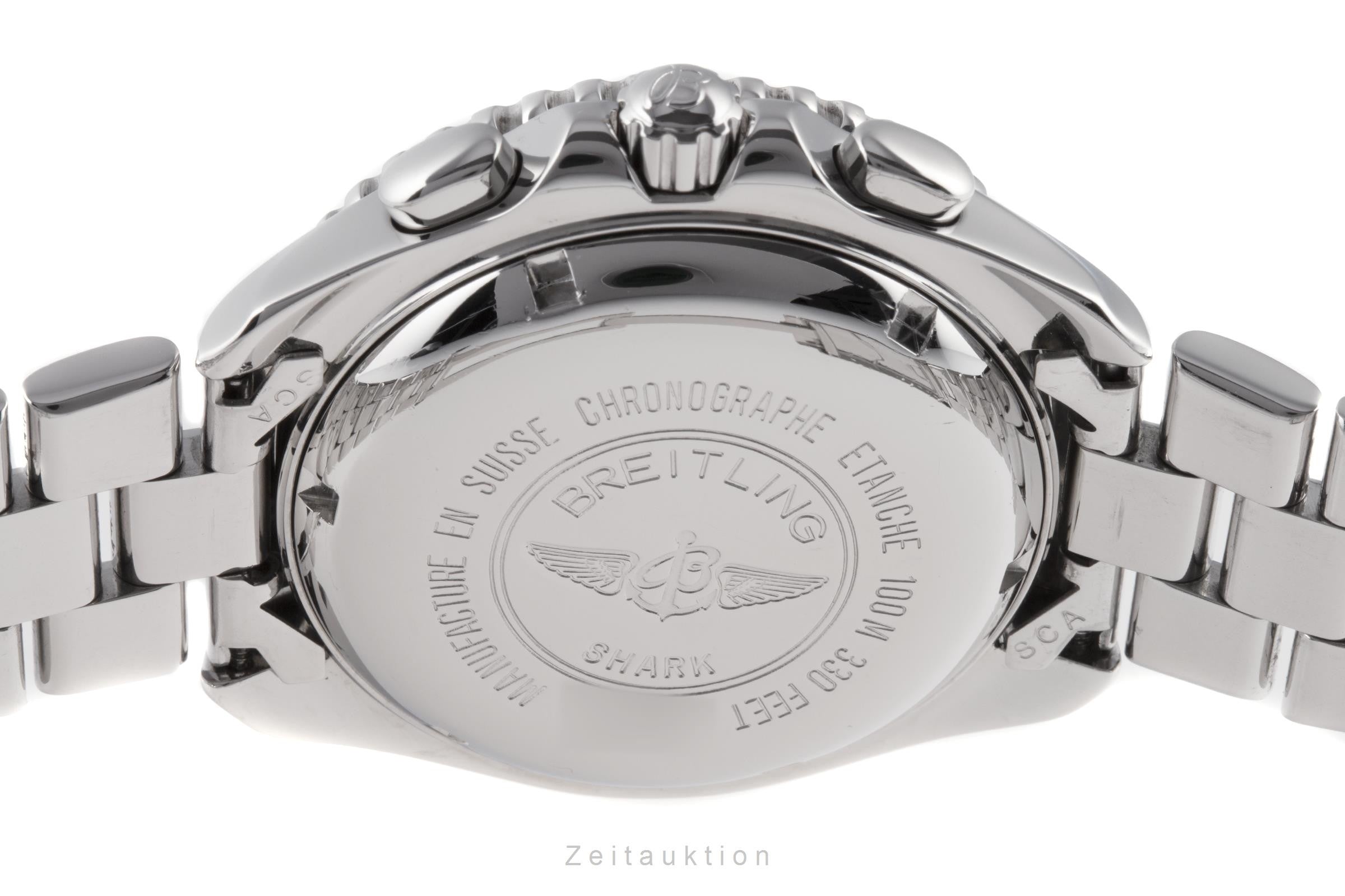 Breitling Shark chronograph steel automatic men's watch A13051  [2207016]