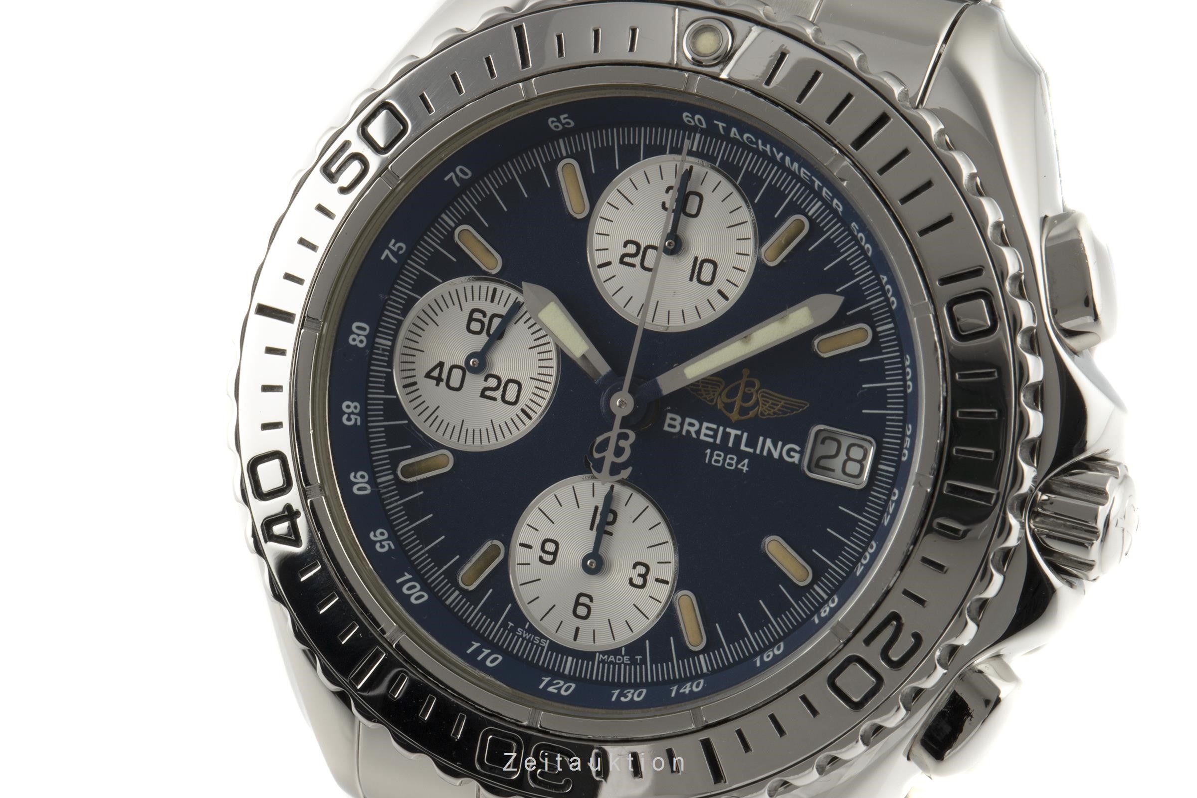 Breitling Shark chronograph steel automatic men's watch A13051  [2207016]