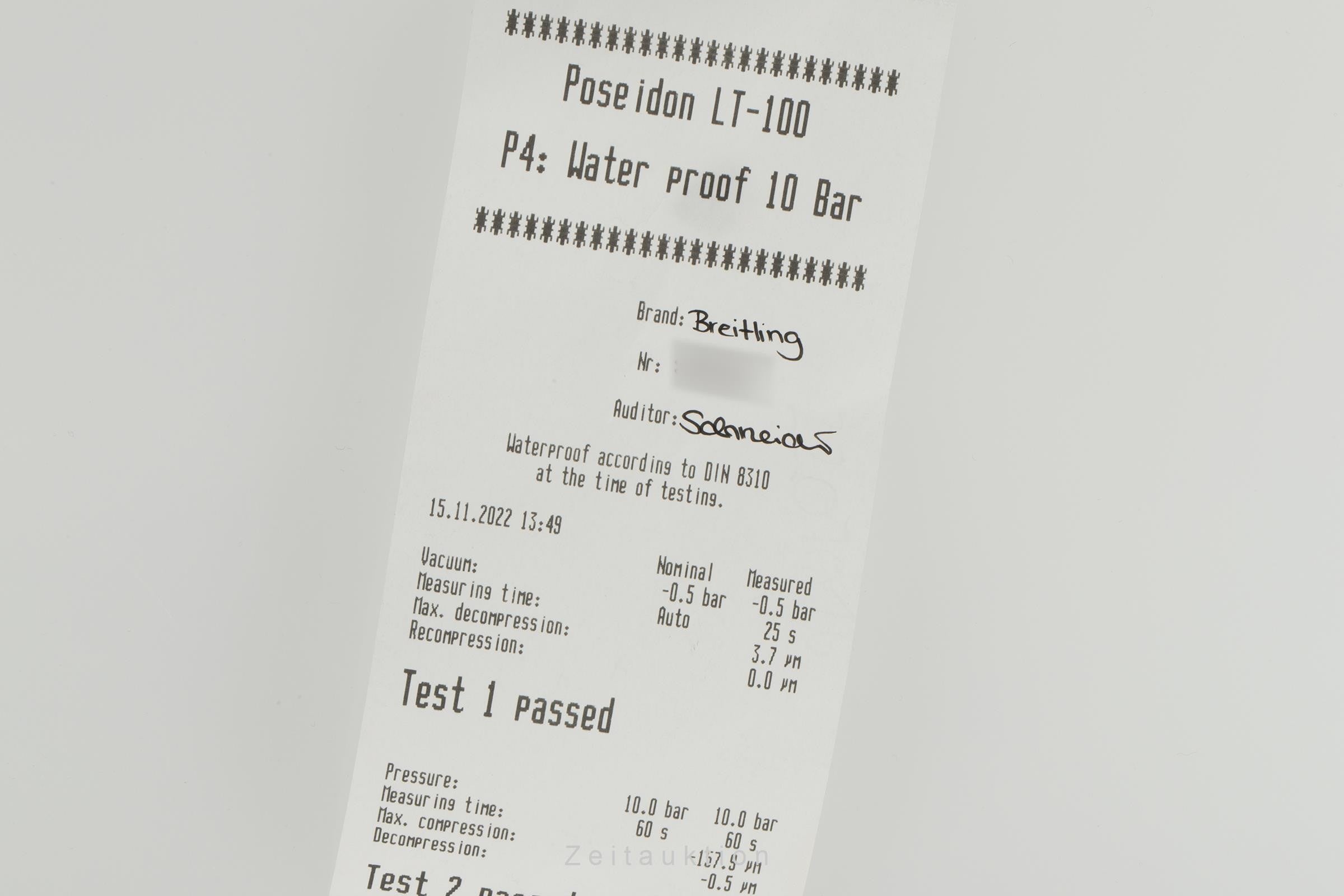 Breitling Shark chronograph steel automatic men's watch A13051  [2207016]