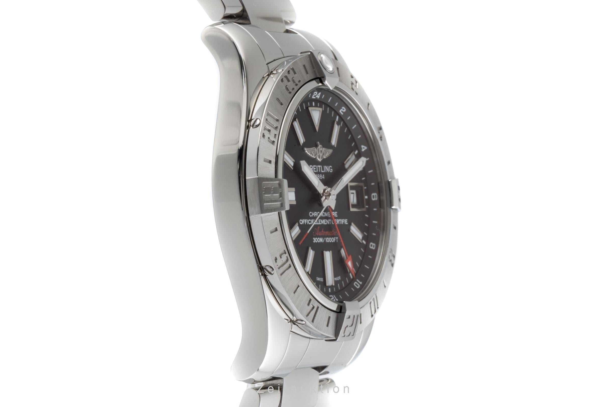 Breitling Avenger II GMT Edelstahl Automatik Herrenuhr Ref. A32390 NP: 3960,- € [2207039]