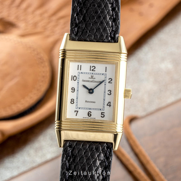 Jaeger LeCoultre Reverso 18 ct gold manual winding women's watch 260.1.86  [2207052]