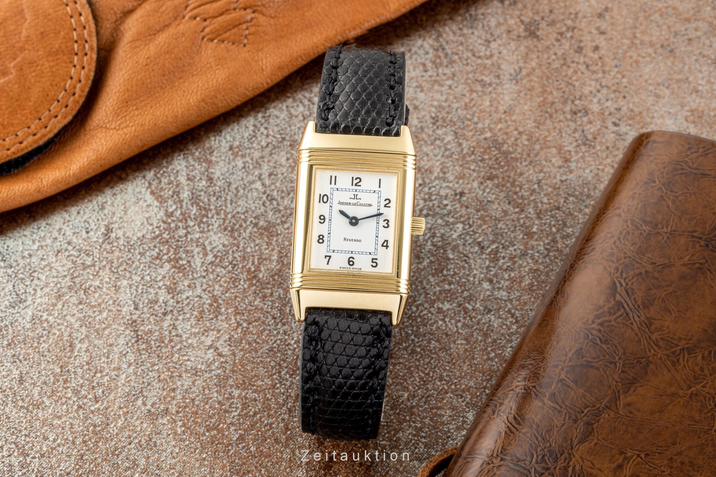 Jaeger LeCoultre Reverso 18 ct gold manual winding women's watch 260.1.86  [2207052]
